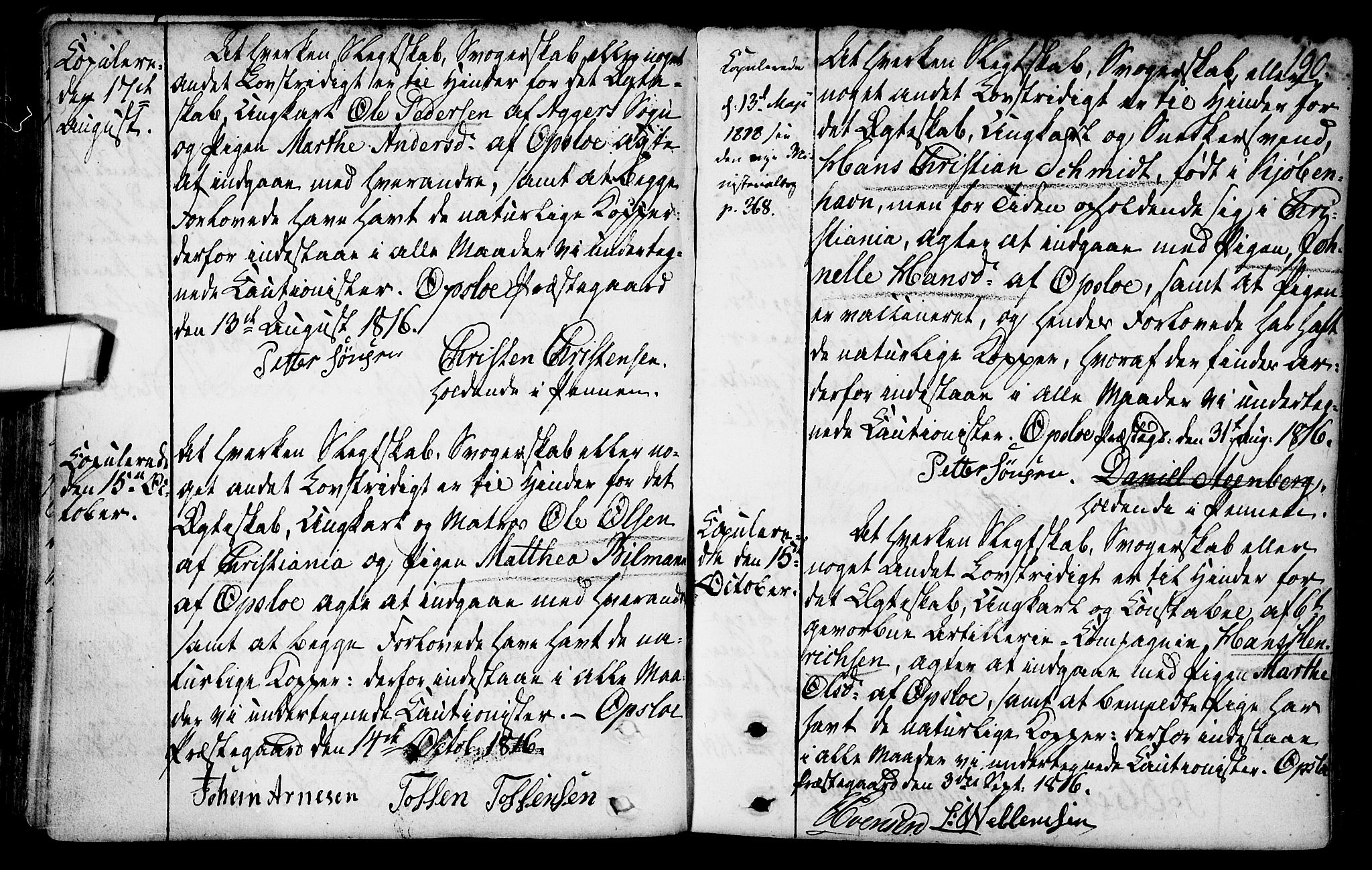 Gamlebyen prestekontor Kirkebøker, AV/SAO-A-10884/F/Fa/L0001: Parish register (official) no. 1, 1734-1818, p. 190