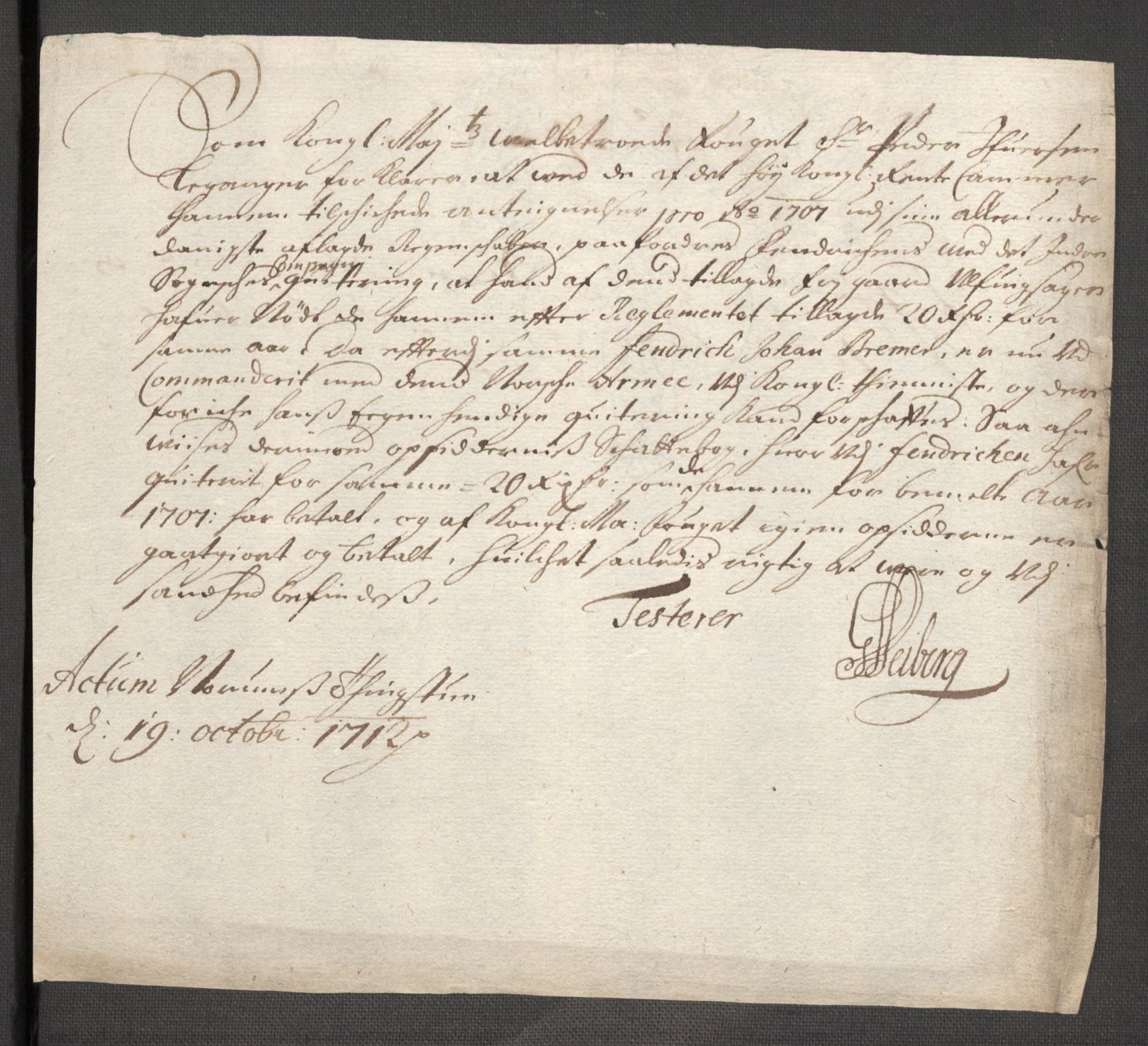 Rentekammeret inntil 1814, Reviderte regnskaper, Fogderegnskap, AV/RA-EA-4092/R52/L3315: Fogderegnskap Sogn, 1708, p. 431