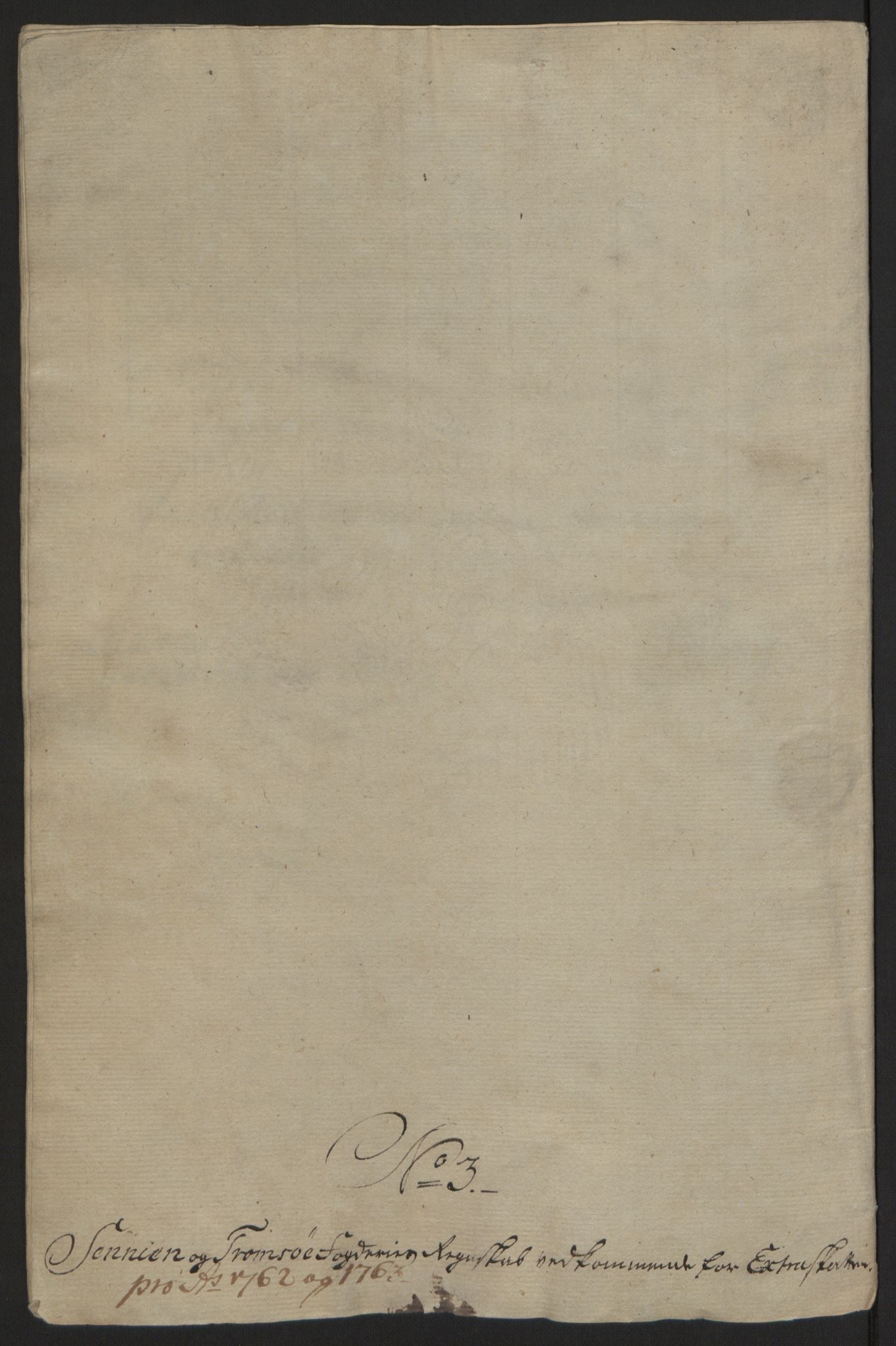 Rentekammeret inntil 1814, Reviderte regnskaper, Fogderegnskap, RA/EA-4092/R68/L4845: Ekstraskatten Senja og Troms, 1762-1765, p. 191