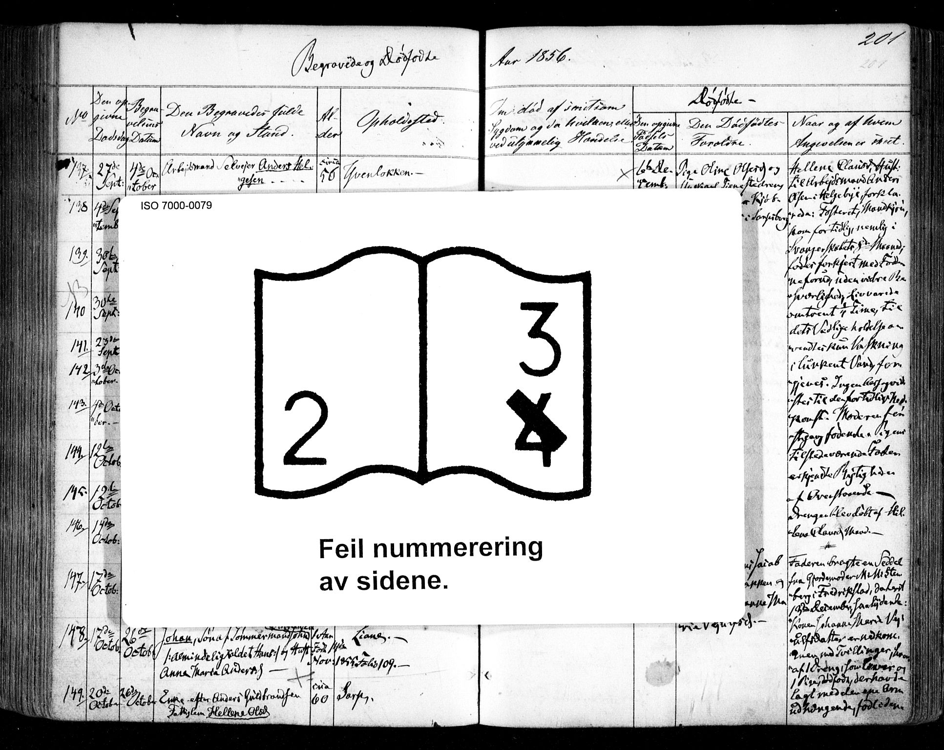 Tune prestekontor Kirkebøker, AV/SAO-A-2007/F/Fa/L0012: Parish register (official) no. 12, 1856-1859, p. 201