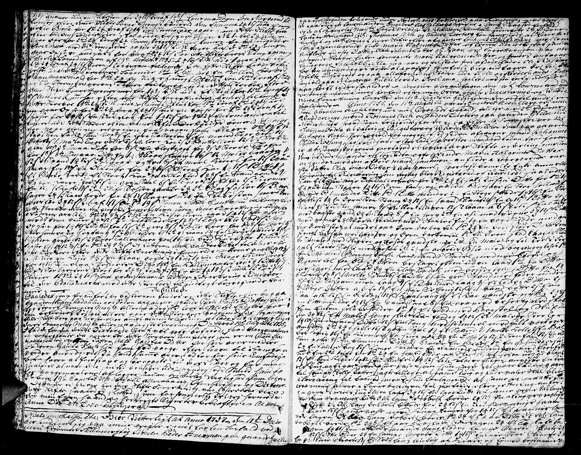 Ringerike og Hallingdal sorenskriveri, AV/SAKO-A-81/H/Ha/L0017: Skifteprotokoll, 1756-1763, p. 14b-15a