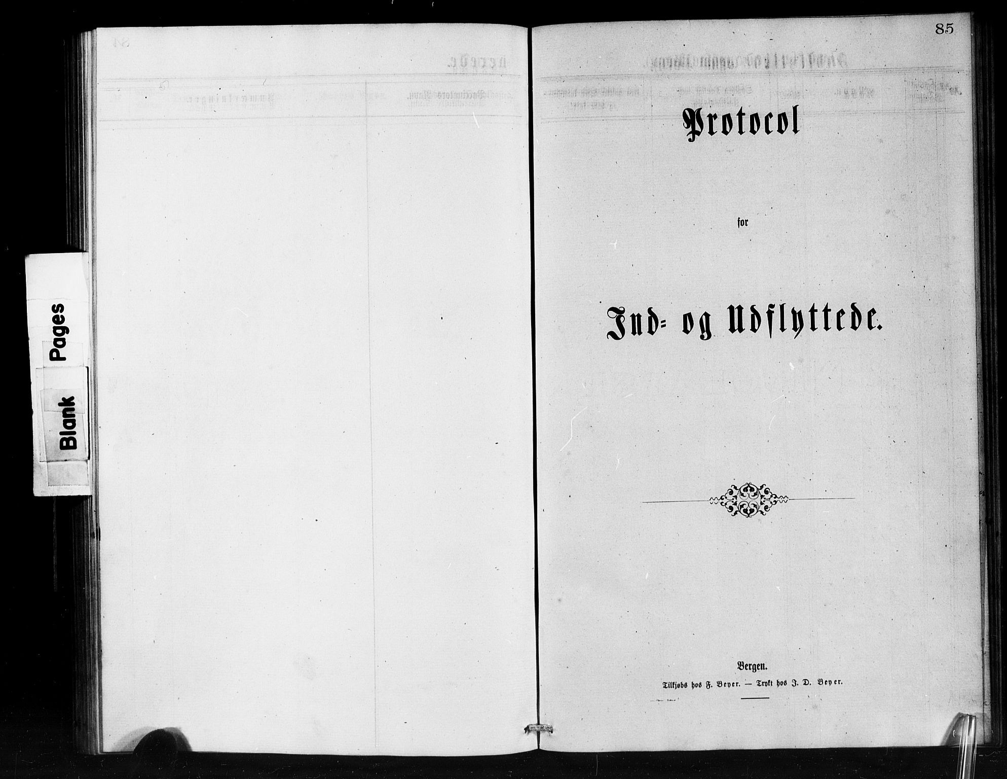 Den norske sjømannsmisjon i utlandet/Skotske havner (Leith, Glasgow), SAB/SAB/PA-0100/H/Ha/Haa/L0001: Parish register (official) no. A 1, 1865-1880, p. 85