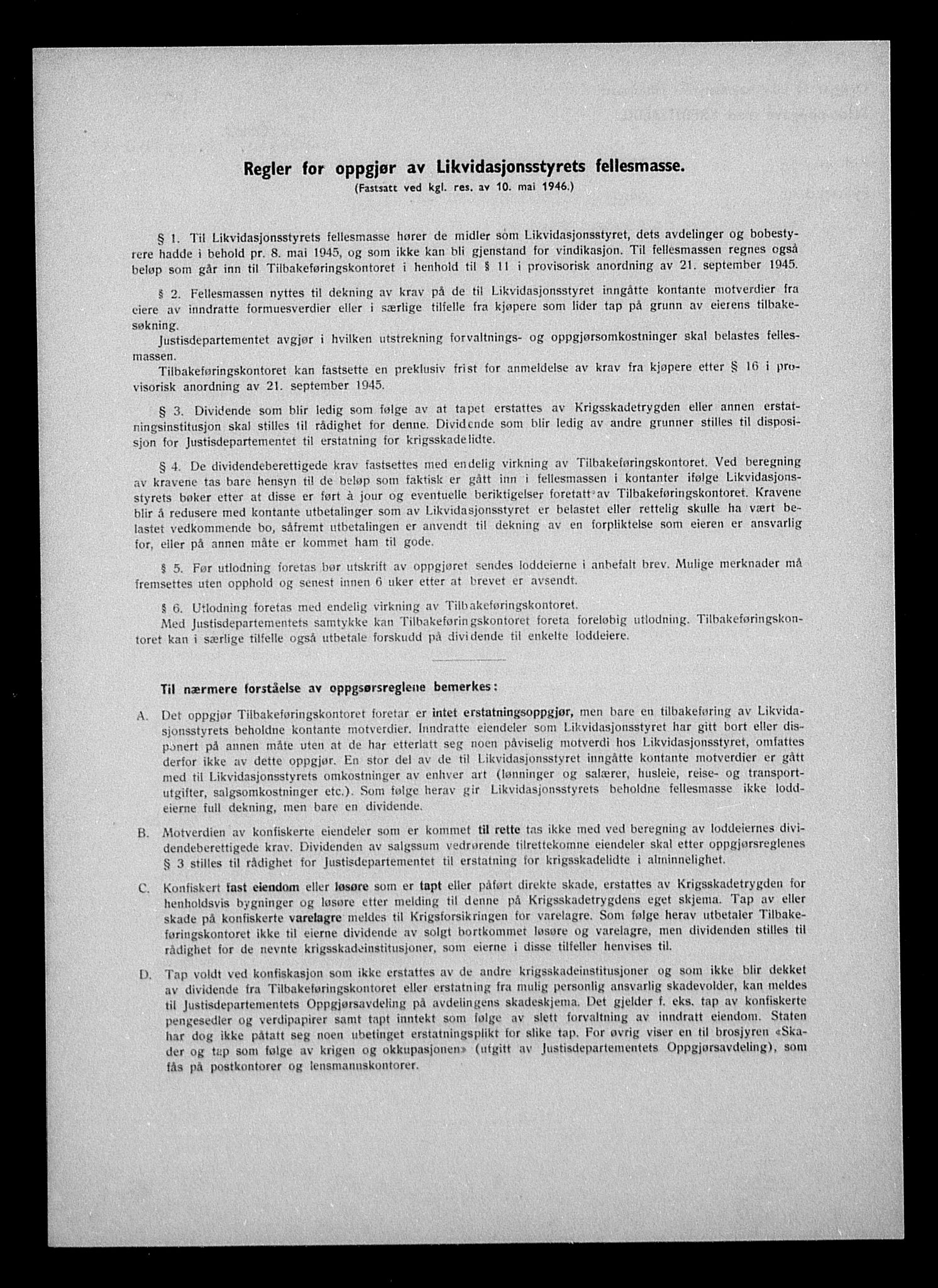 Justisdepartementet, Tilbakeføringskontoret for inndratte formuer, AV/RA-S-1564/H/Hc/Hcb/L0916: --, 1945-1947, p. 352