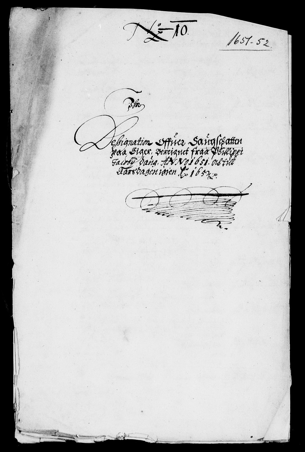 Rentekammeret inntil 1814, Reviderte regnskaper, Lensregnskaper, AV/RA-EA-5023/R/Rb/Rba/L0207: Akershus len, 1651-1652