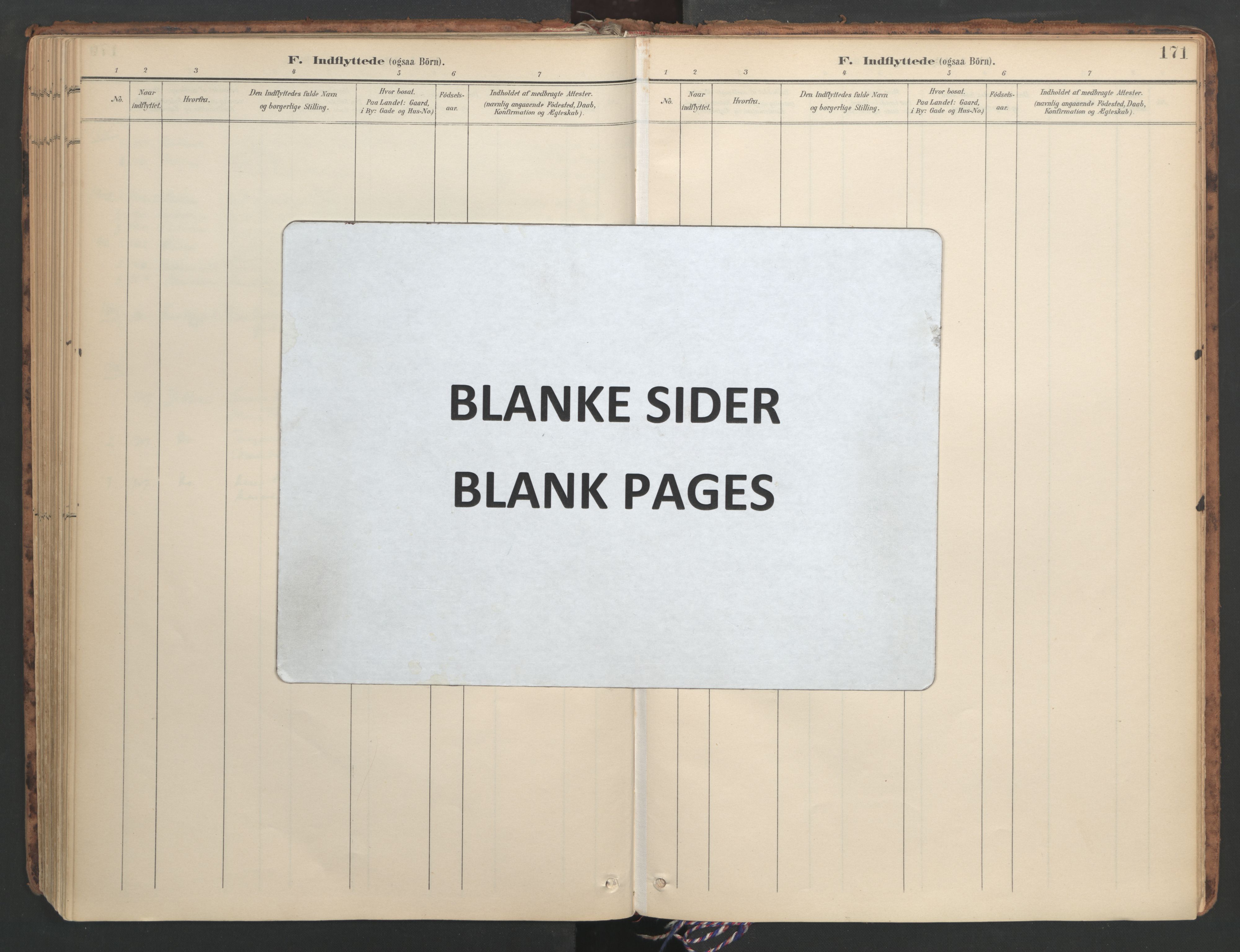 Ministerialprotokoller, klokkerbøker og fødselsregistre - Møre og Romsdal, AV/SAT-A-1454/582/L0948: Parish register (official) no. 582A02, 1901-1922, p. 171