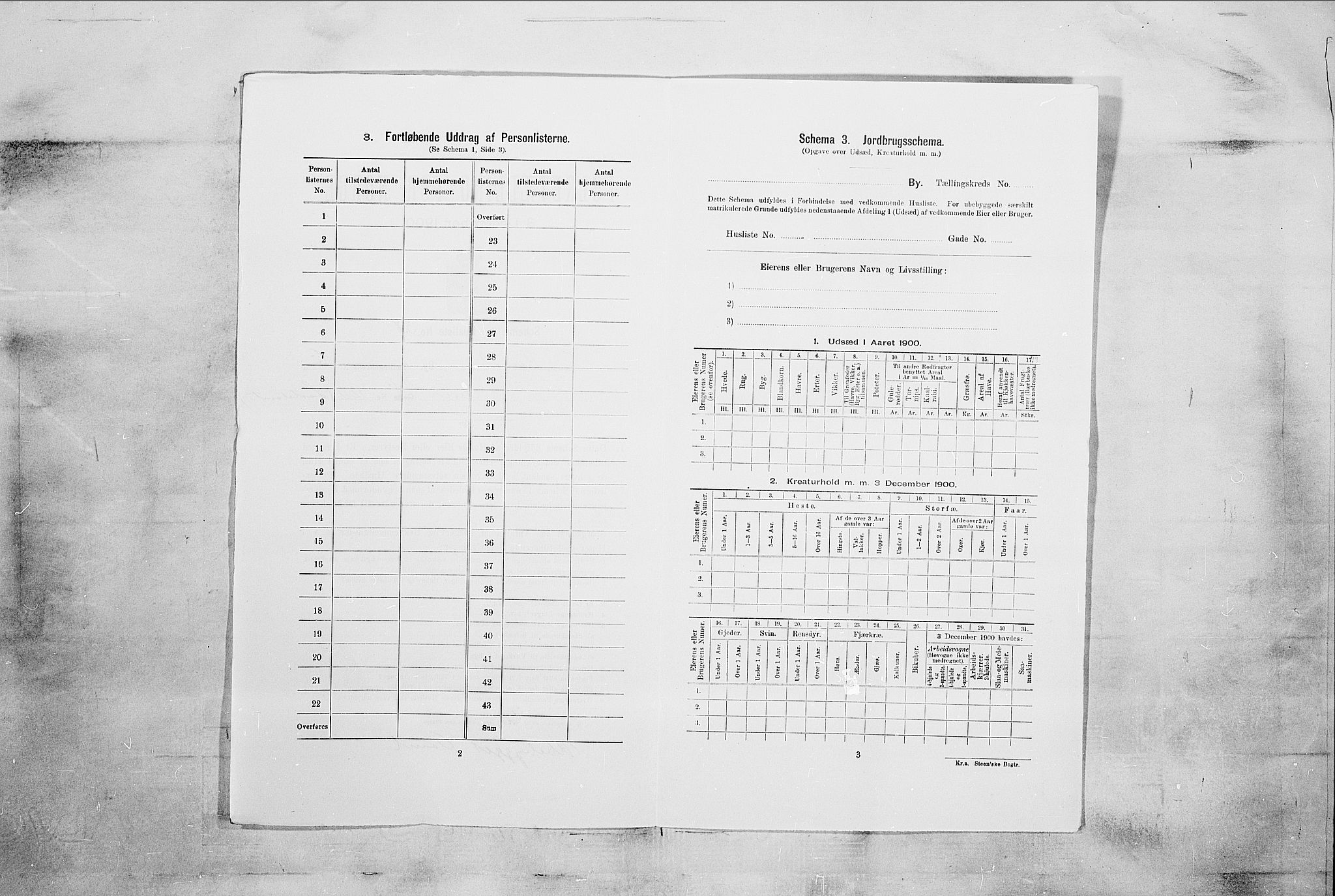 SAKO, 1900 census for Brevik, 1900, p. 1330