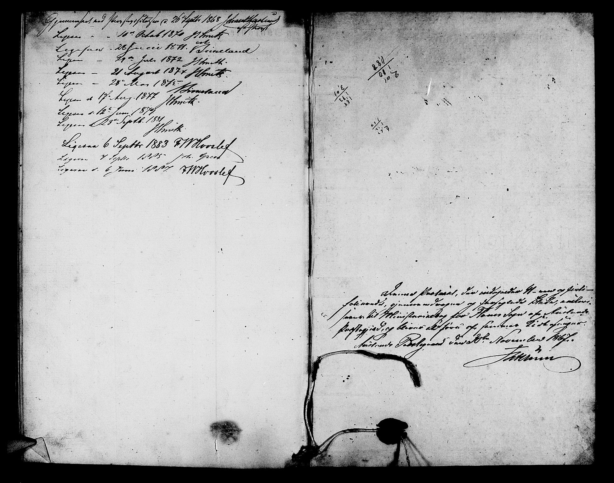 Aurland sokneprestembete, SAB/A-99937/H/Hb/Hbb/L0001: Parish register (copy) no. B 1, 1868-1887, p. 40