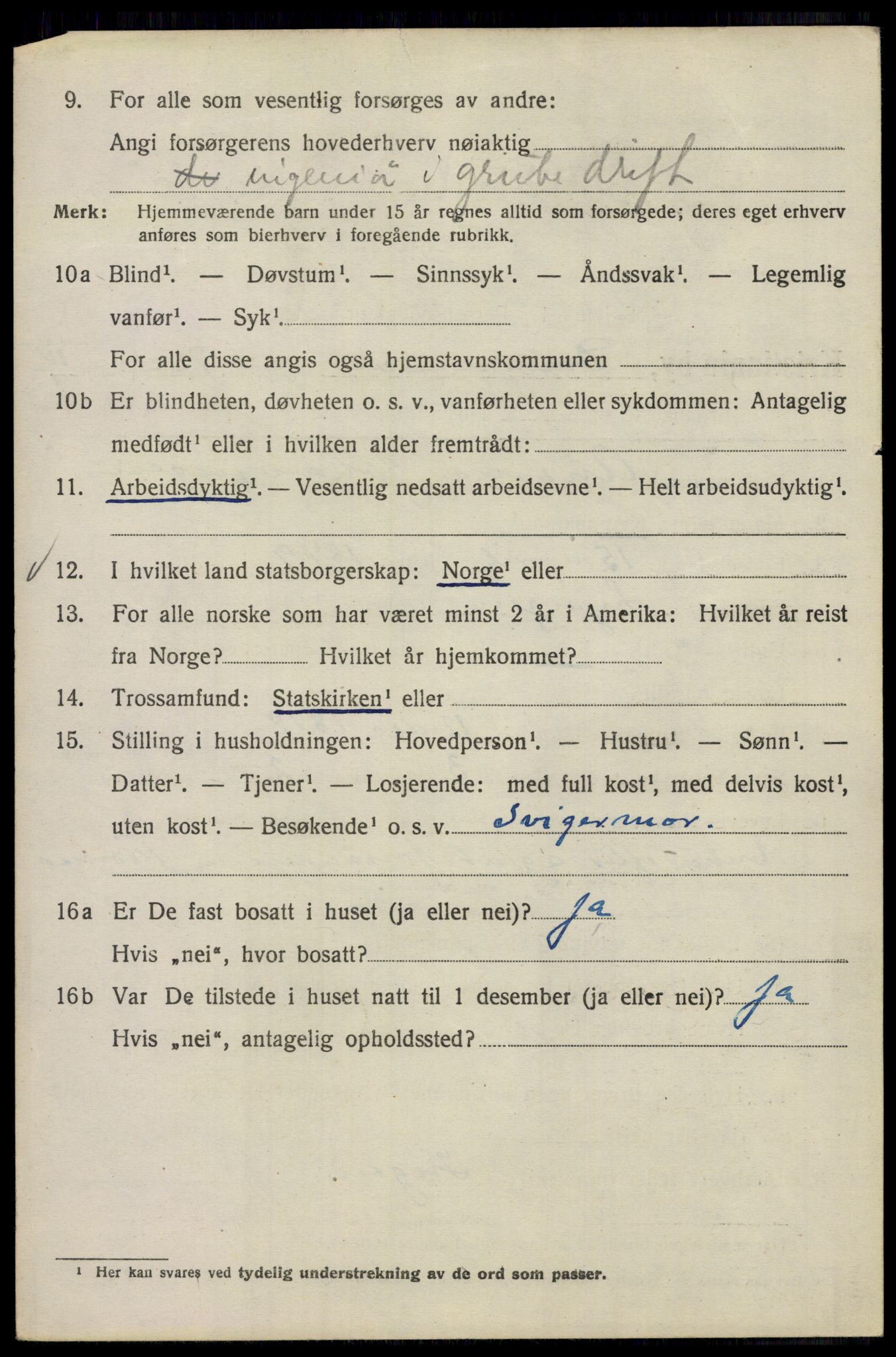 SAO, 1920 census for Kristiania, 1920, p. 202448