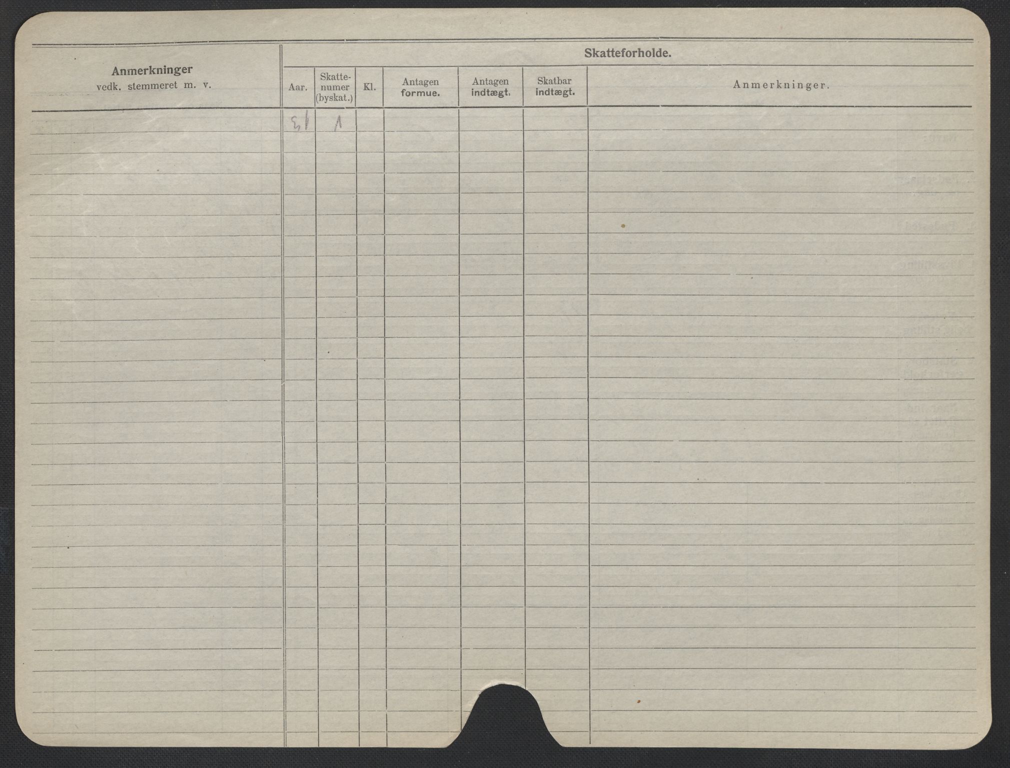 Oslo folkeregister, Registerkort, AV/SAO-A-11715/F/Fa/Fac/L0019: Kvinner, 1906-1914, p. 227b