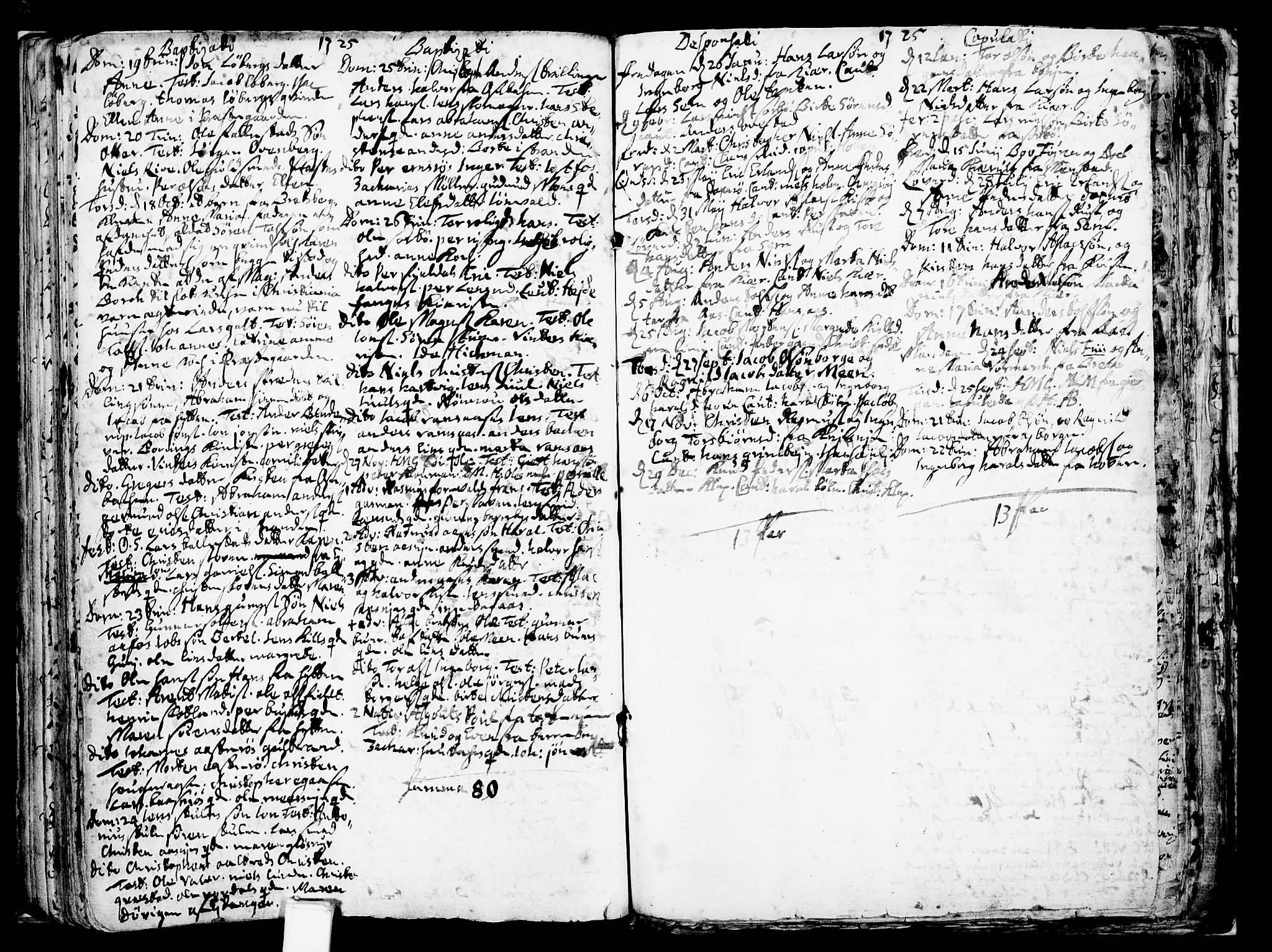 Gjerpen kirkebøker, SAKO/A-265/F/Fa/L0001: Parish register (official) no. I 1, 1681-1746