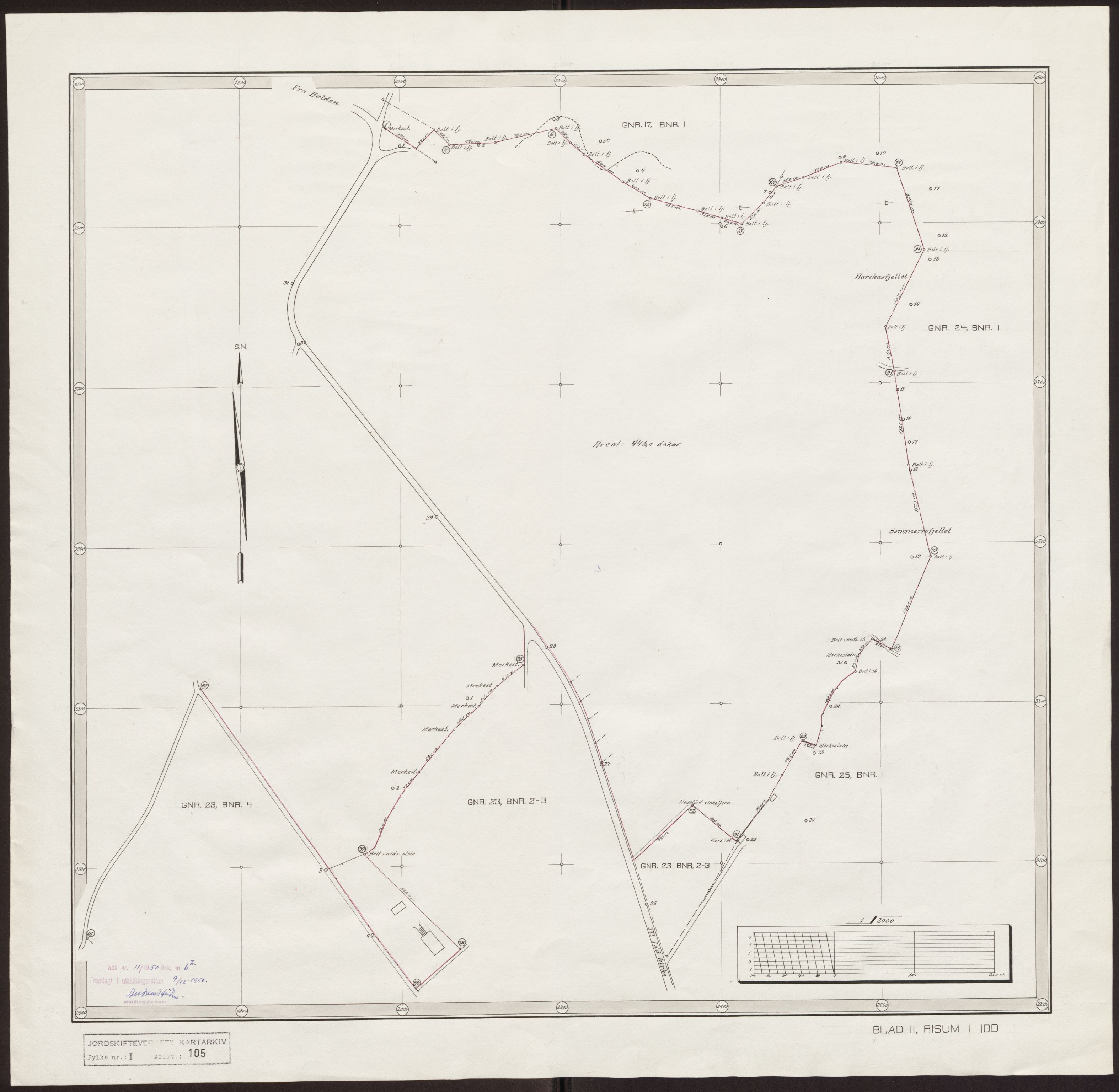 Jordskifteverkets kartarkiv, RA/S-3929/T, 1859-1988, p. 133