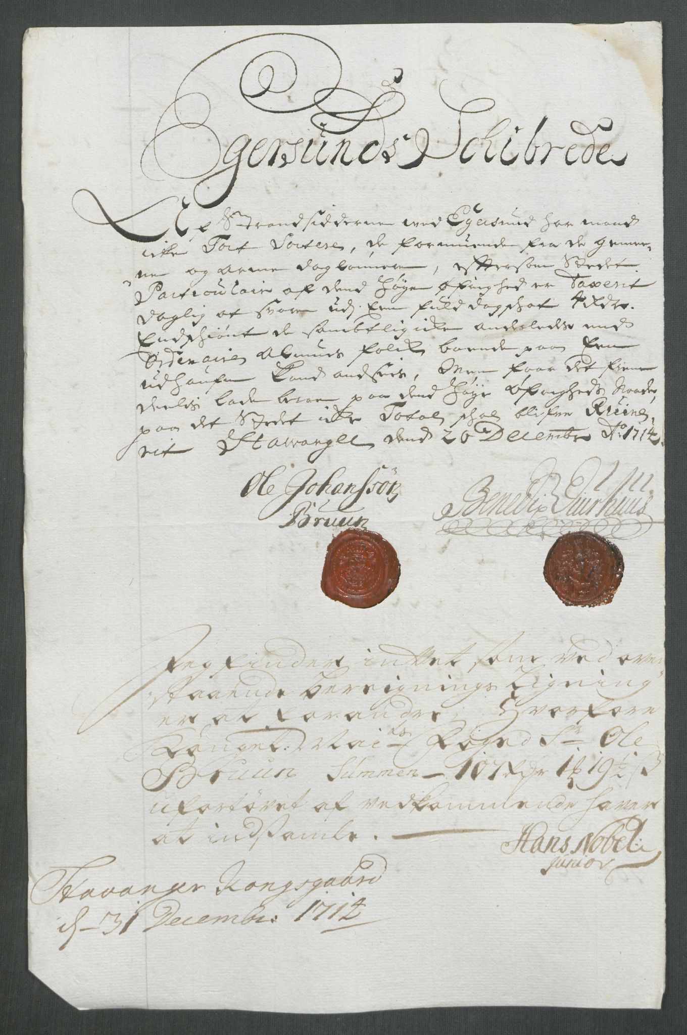 Rentekammeret inntil 1814, Reviderte regnskaper, Fogderegnskap, AV/RA-EA-4092/R46/L2738: Fogderegnskap Jæren og Dalane, 1713-1714, p. 292