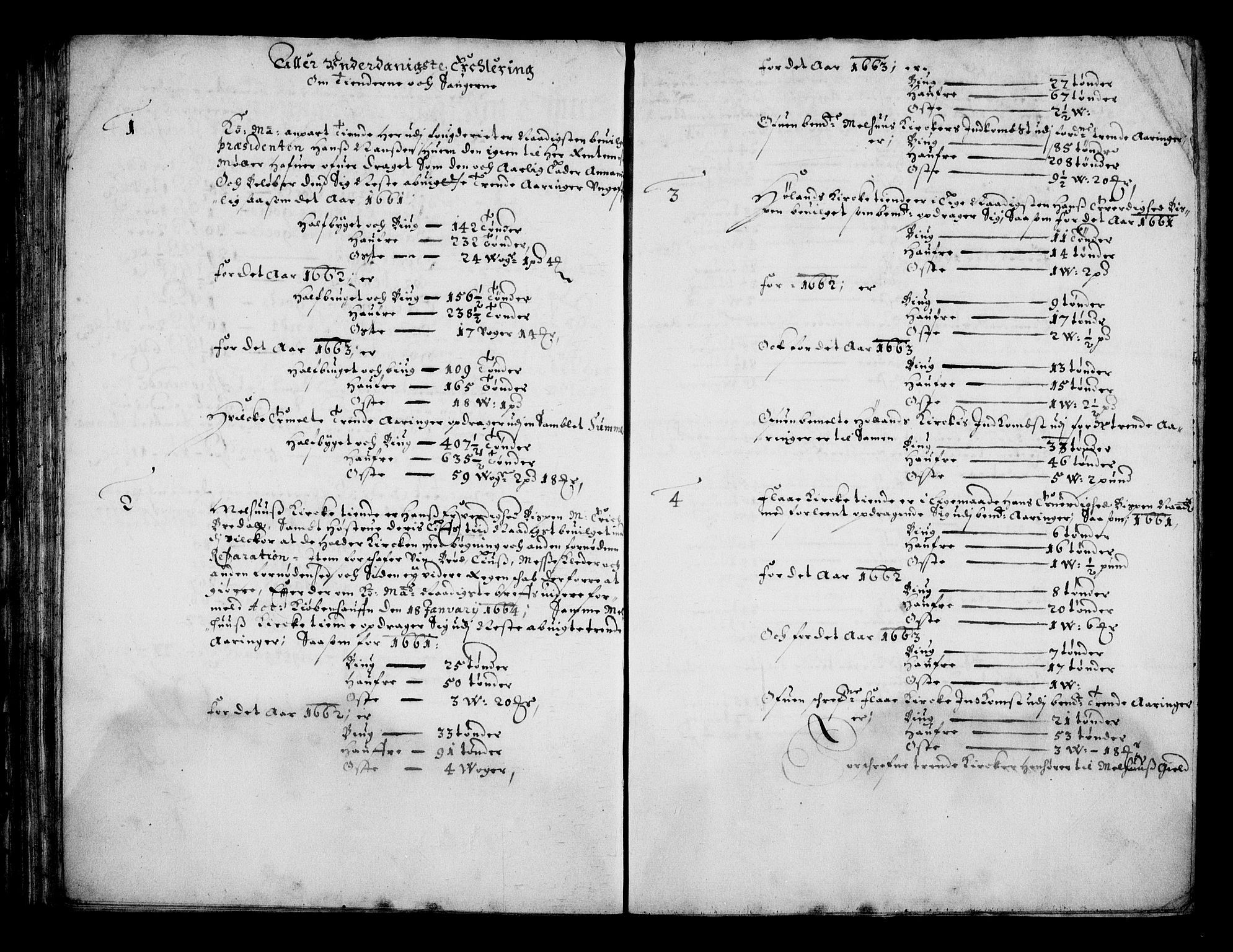 Rentekammeret inntil 1814, Realistisk ordnet avdeling, RA/EA-4070/N/Na/L0002/0004: [XI g]: Trondheims stifts jordebøker: / Gauldal fogderi, 1664