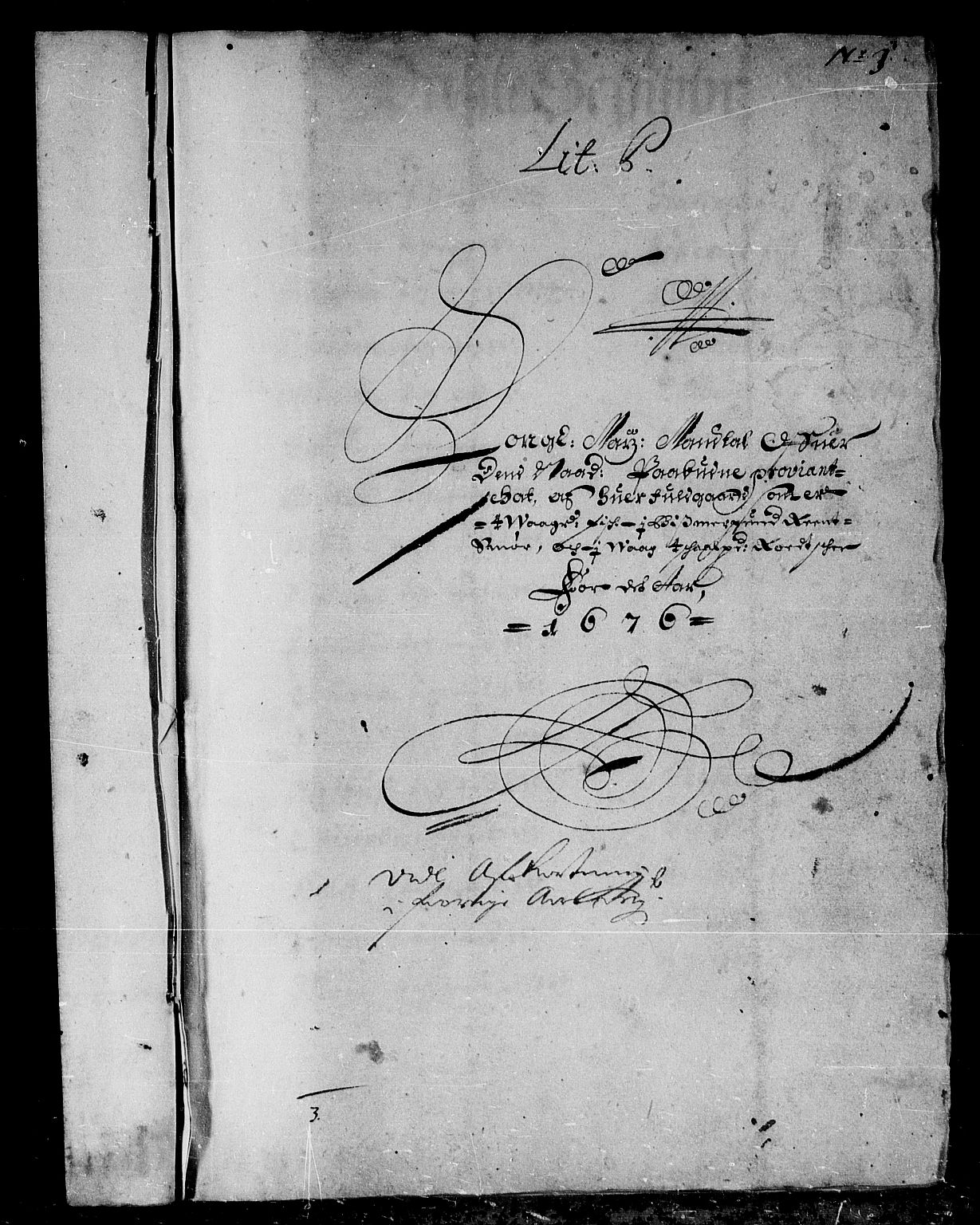 Rentekammeret inntil 1814, Reviderte regnskaper, Stiftamtstueregnskaper, Bergen stiftamt, AV/RA-EA-6043/R/Rc/L0047: Bergen stiftamt, 1676-1677