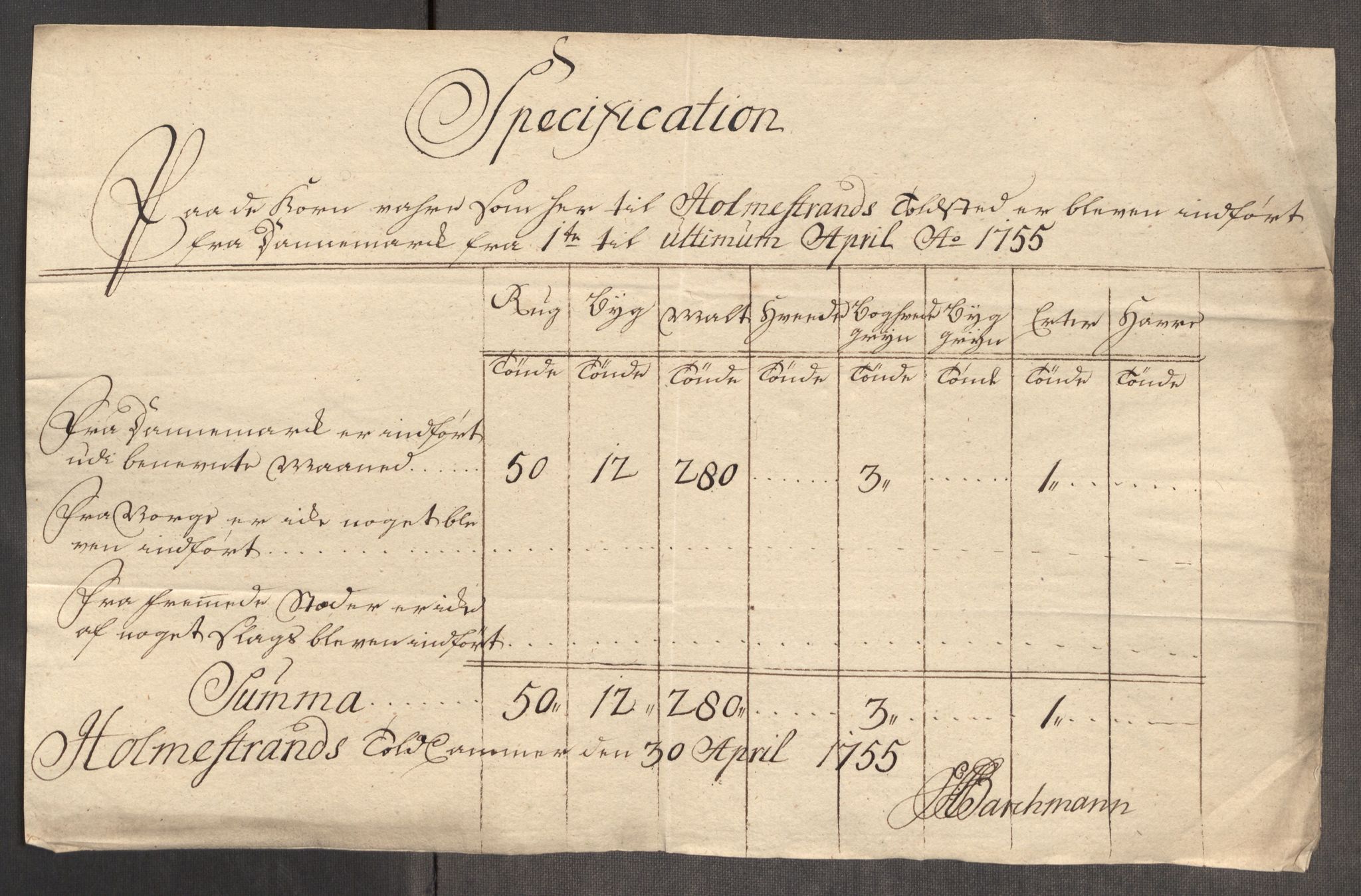 Rentekammeret inntil 1814, Realistisk ordnet avdeling, AV/RA-EA-4070/Oe/L0005: [Ø1]: Priskuranter, 1753-1757, p. 454