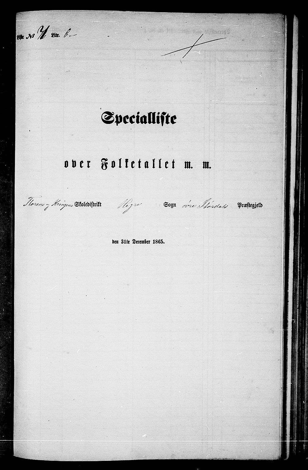RA, 1865 census for Øvre Stjørdal, 1865, p. 137