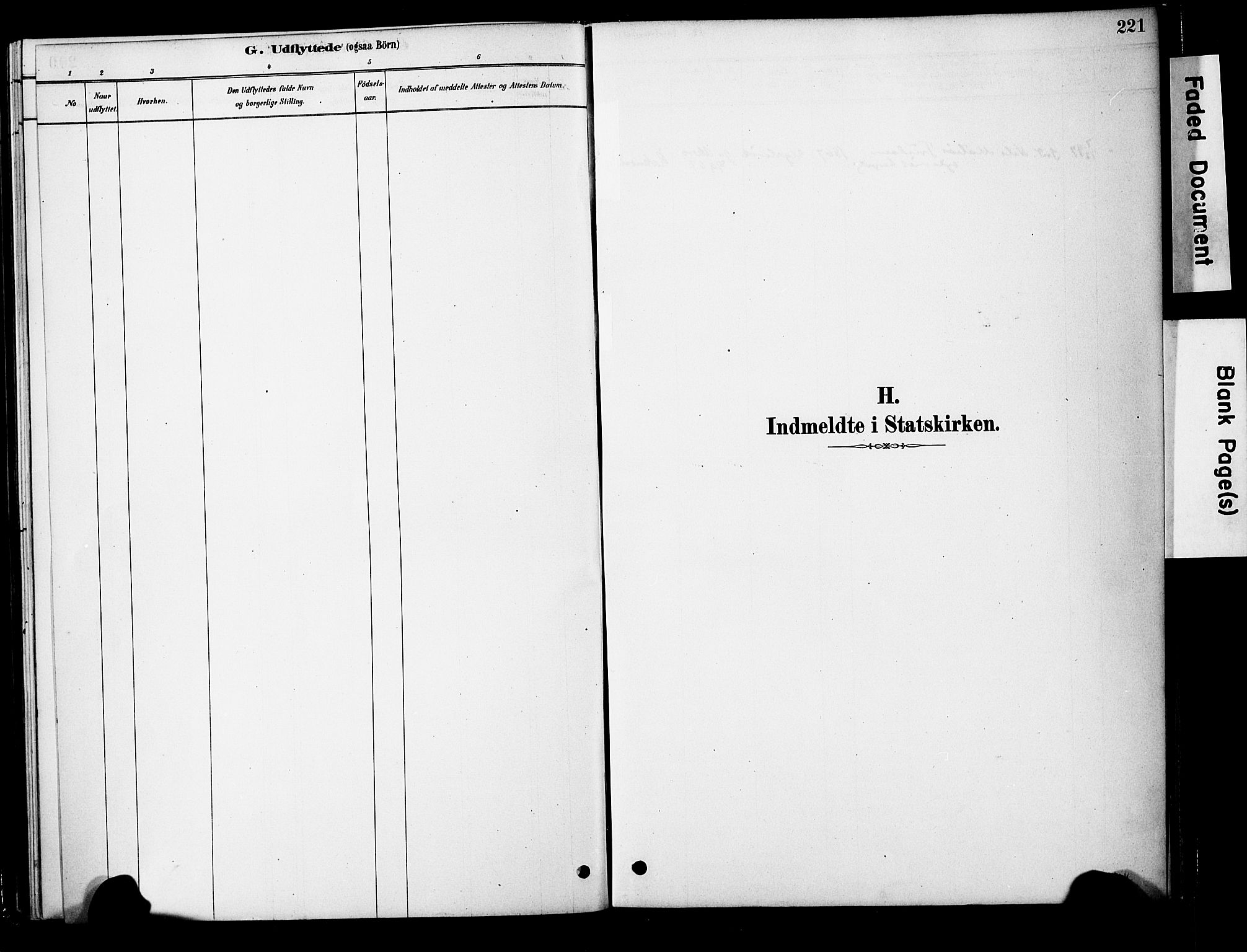 Ministerialprotokoller, klokkerbøker og fødselsregistre - Møre og Romsdal, AV/SAT-A-1454/563/L0736: Parish register (official) no. 563A01, 1878-1903, p. 221