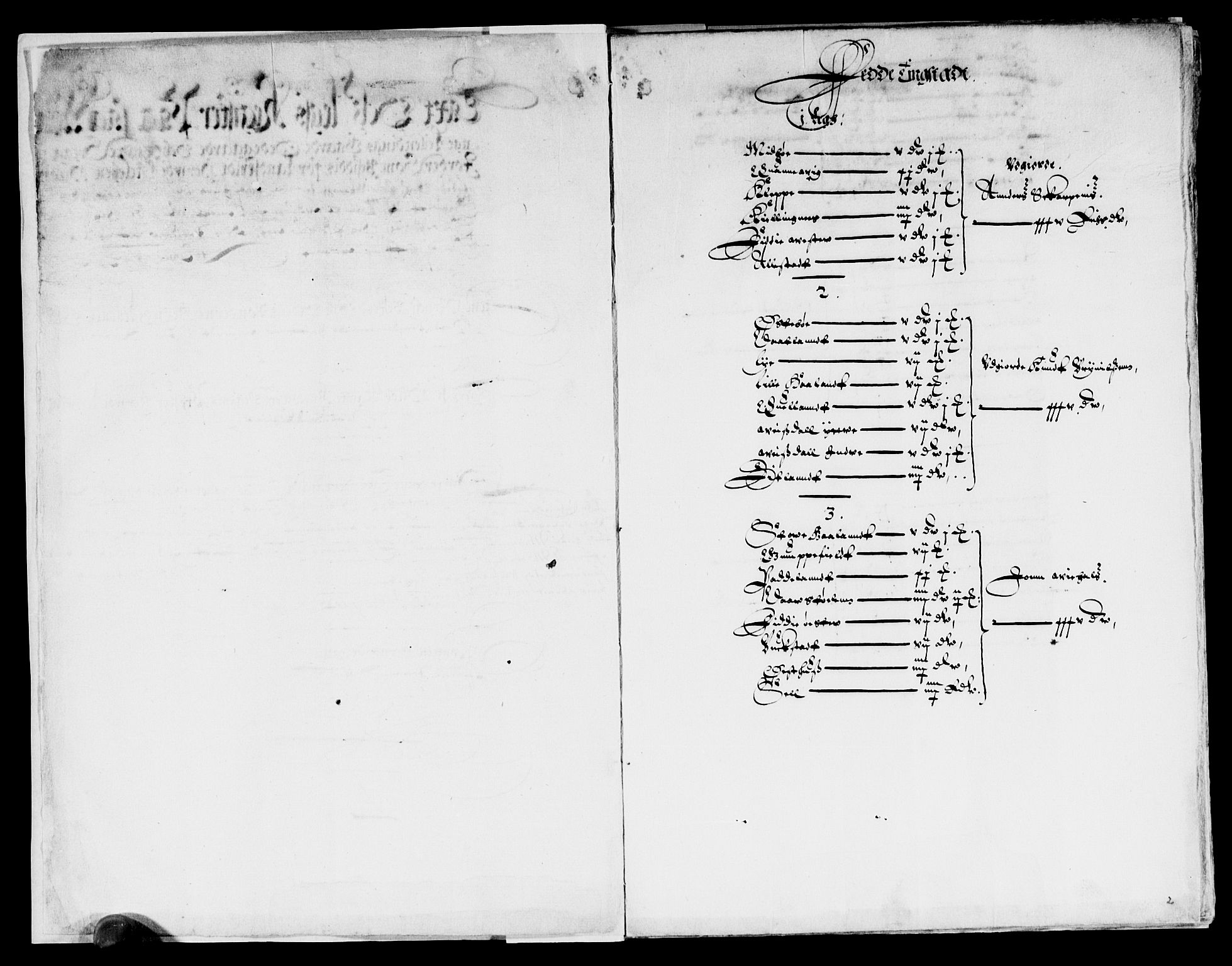 Rentekammeret inntil 1814, Reviderte regnskaper, Lensregnskaper, AV/RA-EA-5023/R/Rb/Rbq/L0005: Nedenes len. Mandals len. Råbyggelag., 1612-1614