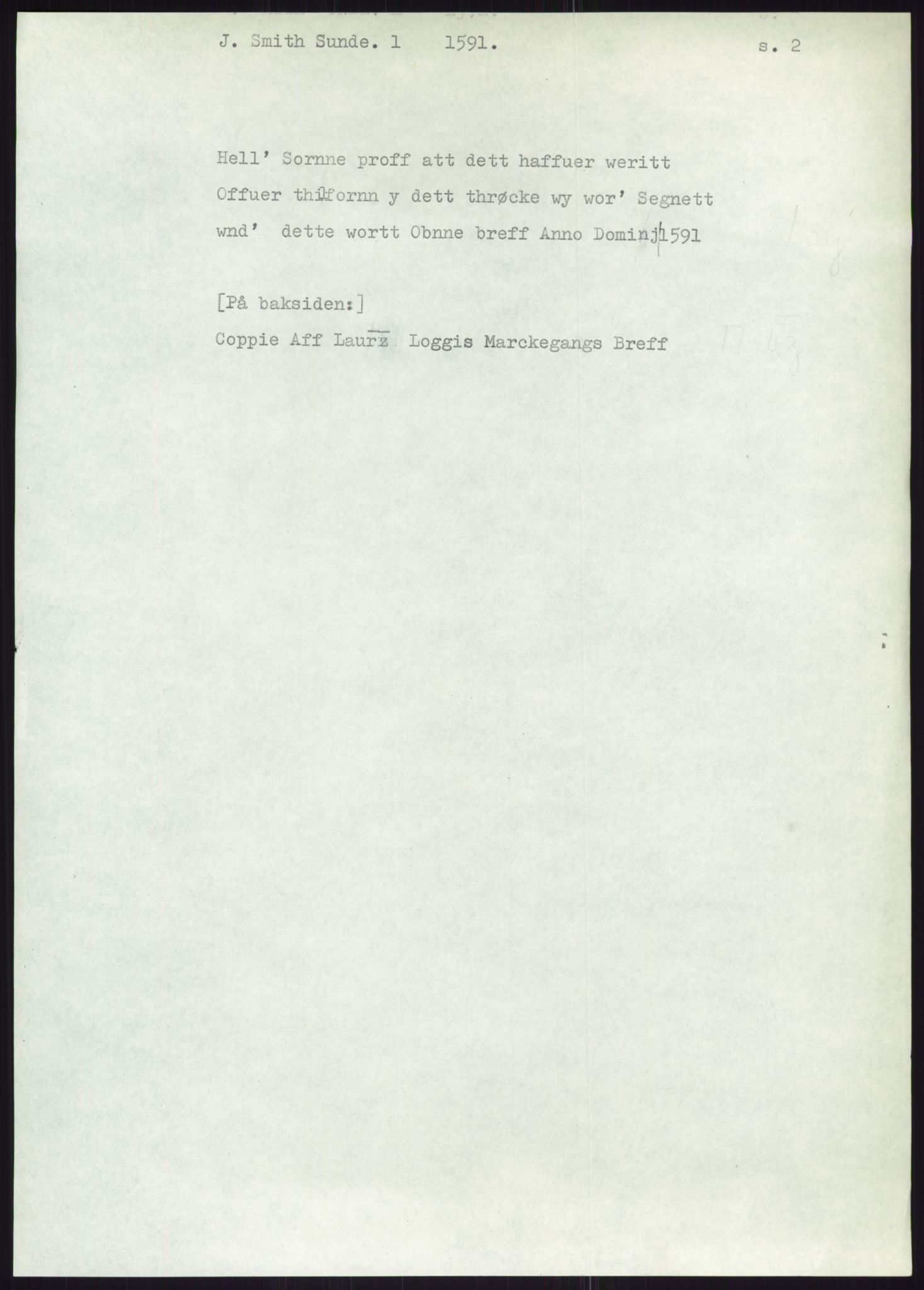 Samlinger til kildeutgivelse, Diplomavskriftsamlingen, AV/RA-EA-4053/H/Ha, p. 3268