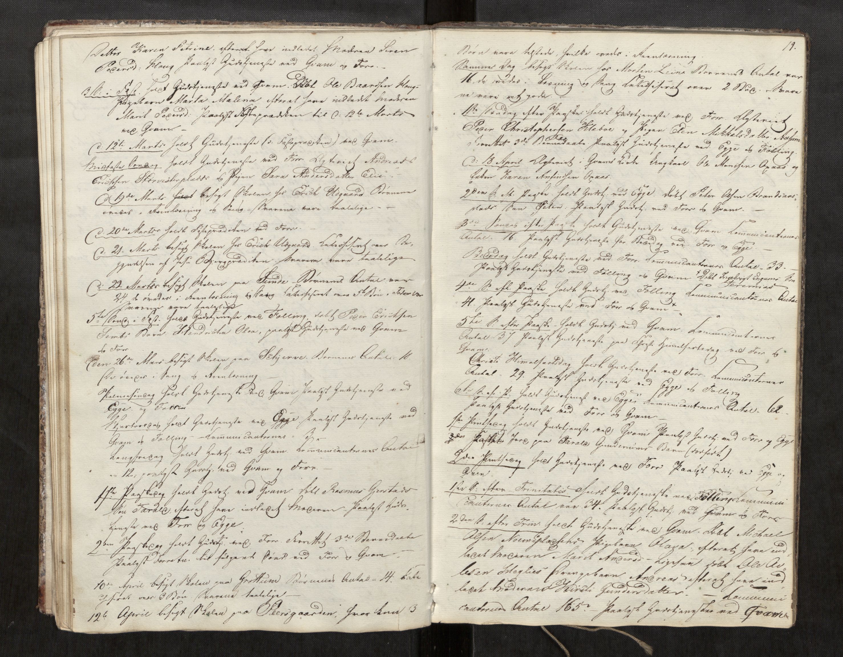 Stod sokneprestkontor, SAT/A-1164/2/I/I1/I1d/L0001: Curate's parish register no. 1, 1827-1849, p. 19