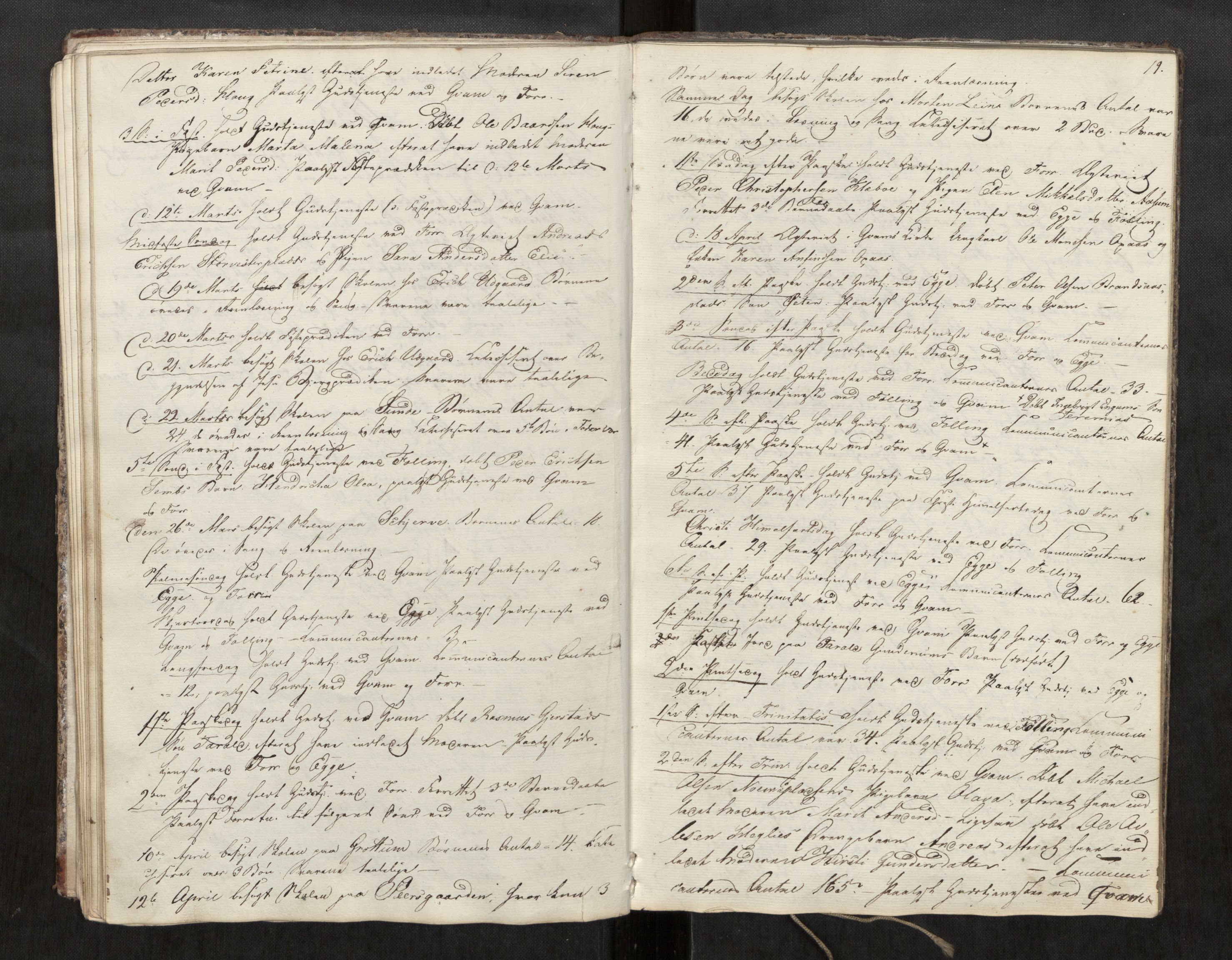 Stod sokneprestkontor, AV/SAT-A-1164/2/I/I1/I1d/L0001: Curate's parish register no. 1, 1827-1849, p. 19