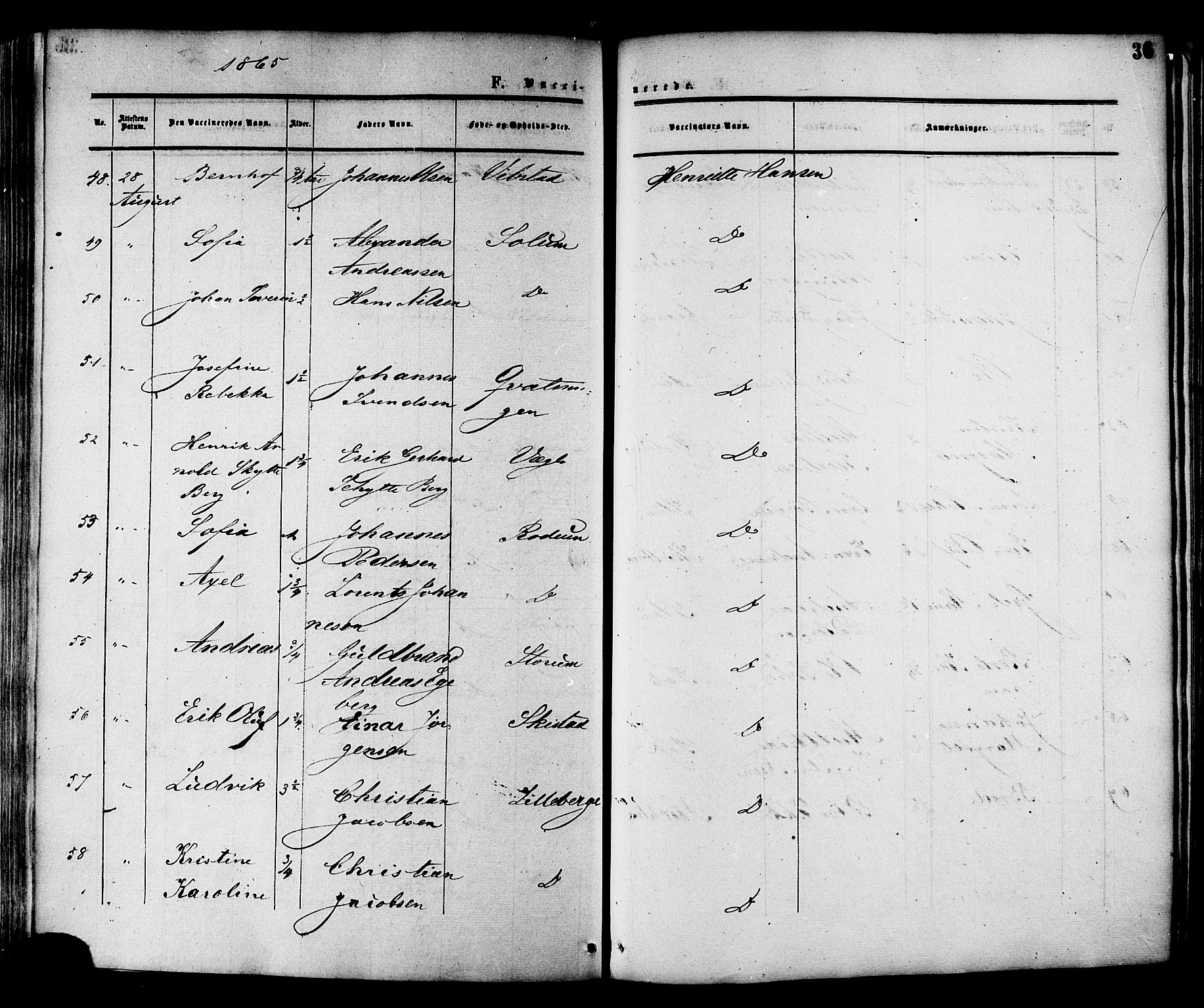 Ministerialprotokoller, klokkerbøker og fødselsregistre - Nord-Trøndelag, AV/SAT-A-1458/764/L0553: Parish register (official) no. 764A08, 1858-1880, p. 36