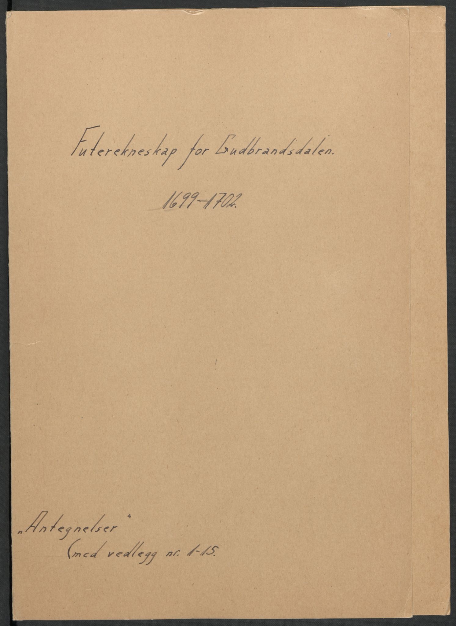 Rentekammeret inntil 1814, Reviderte regnskaper, Fogderegnskap, RA/EA-4092/R17/L1175: Fogderegnskap Gudbrandsdal, 1702, p. 207