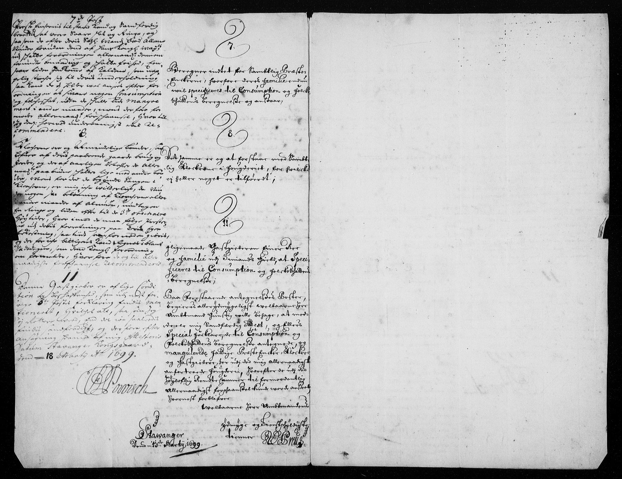 Rentekammeret inntil 1814, Reviderte regnskaper, Fogderegnskap, RA/EA-4092/R46/L2728: Fogderegnskap Jæren og Dalane, 1694-1696, p. 531
