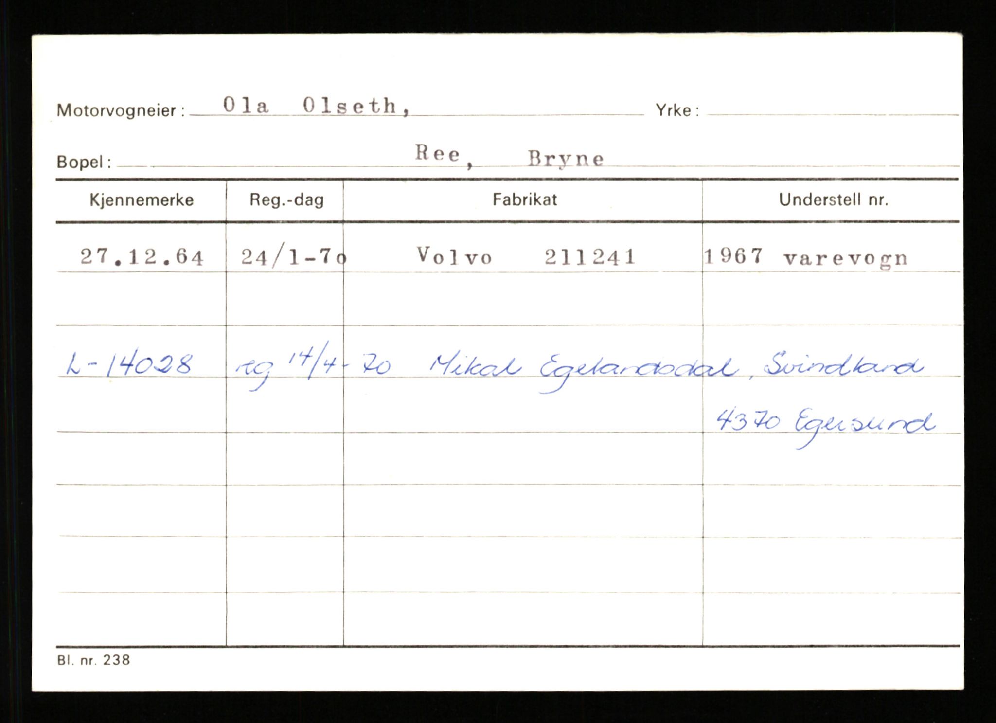 Stavanger trafikkstasjon, AV/SAST-A-101942/0/G/L0011: Registreringsnummer: 240000 - 363477, 1930-1971, p. 961