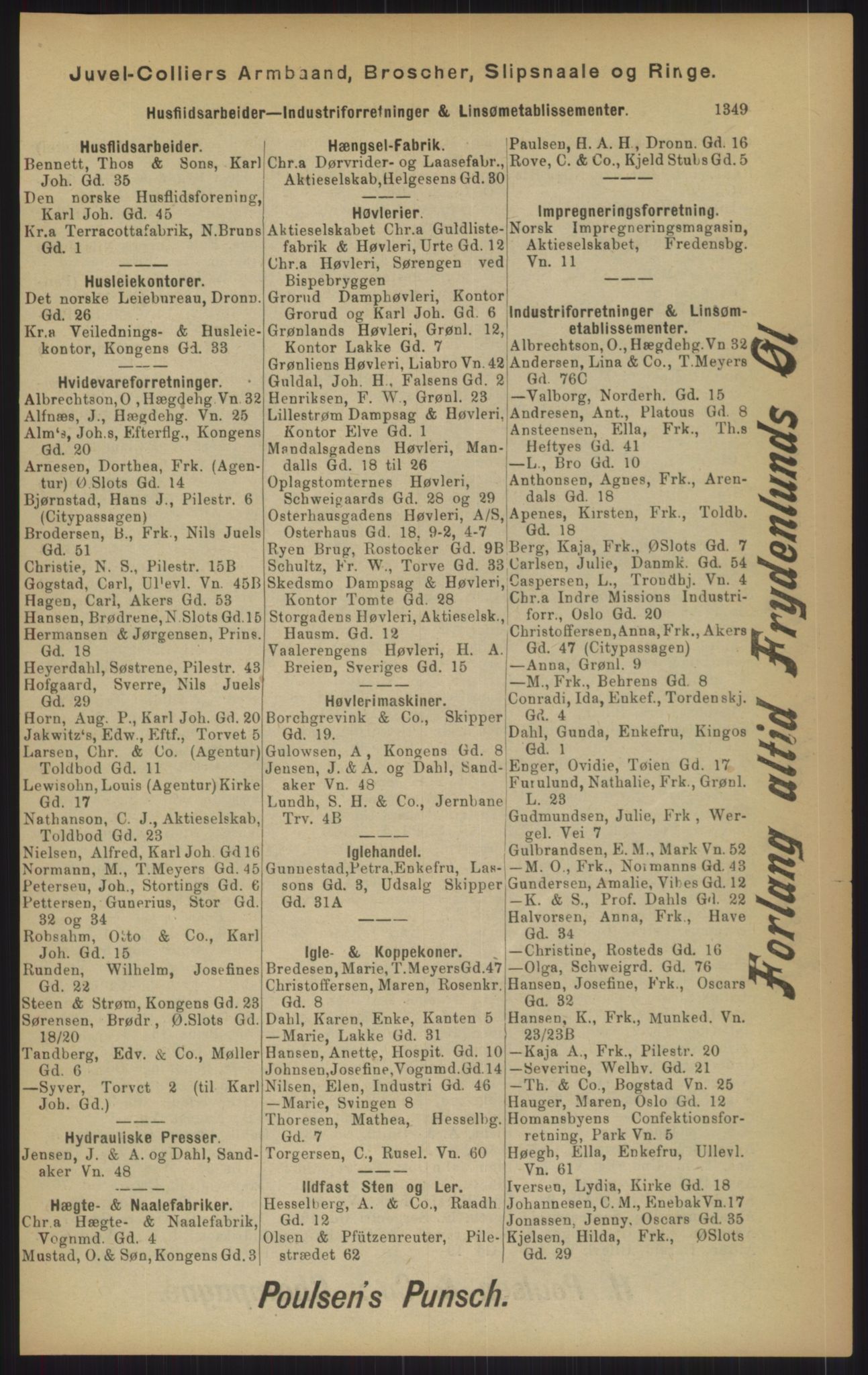 Kristiania/Oslo adressebok, PUBL/-, 1902, p. 1349