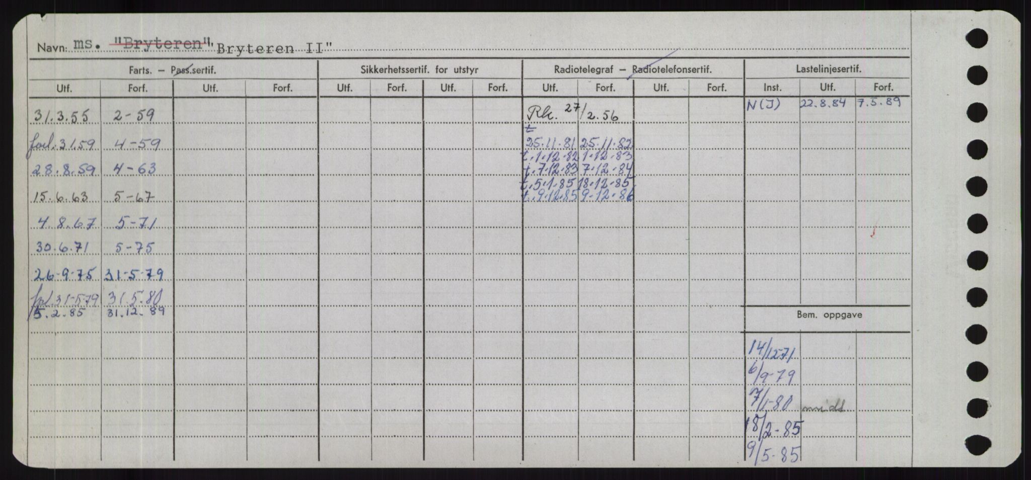 Sjøfartsdirektoratet med forløpere, Skipsmålingen, AV/RA-S-1627/H/Hd/L0005: Fartøy, Br-Byg, p. 470