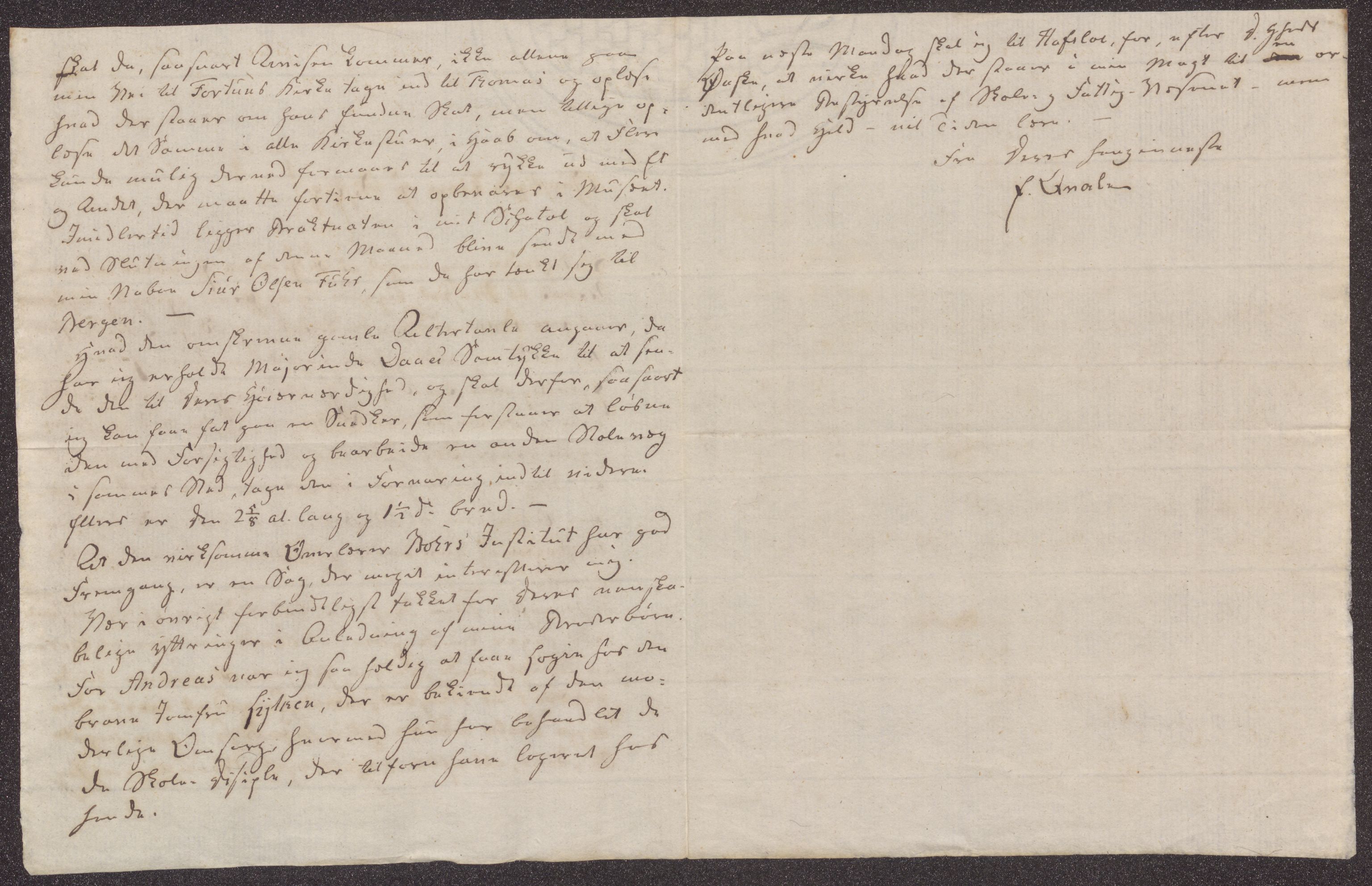 Bergens Museum, UMB/A007/D/Da/L0001/0003: Brevsamling 1822 - 1826 / Brevsamling 1826, 1826