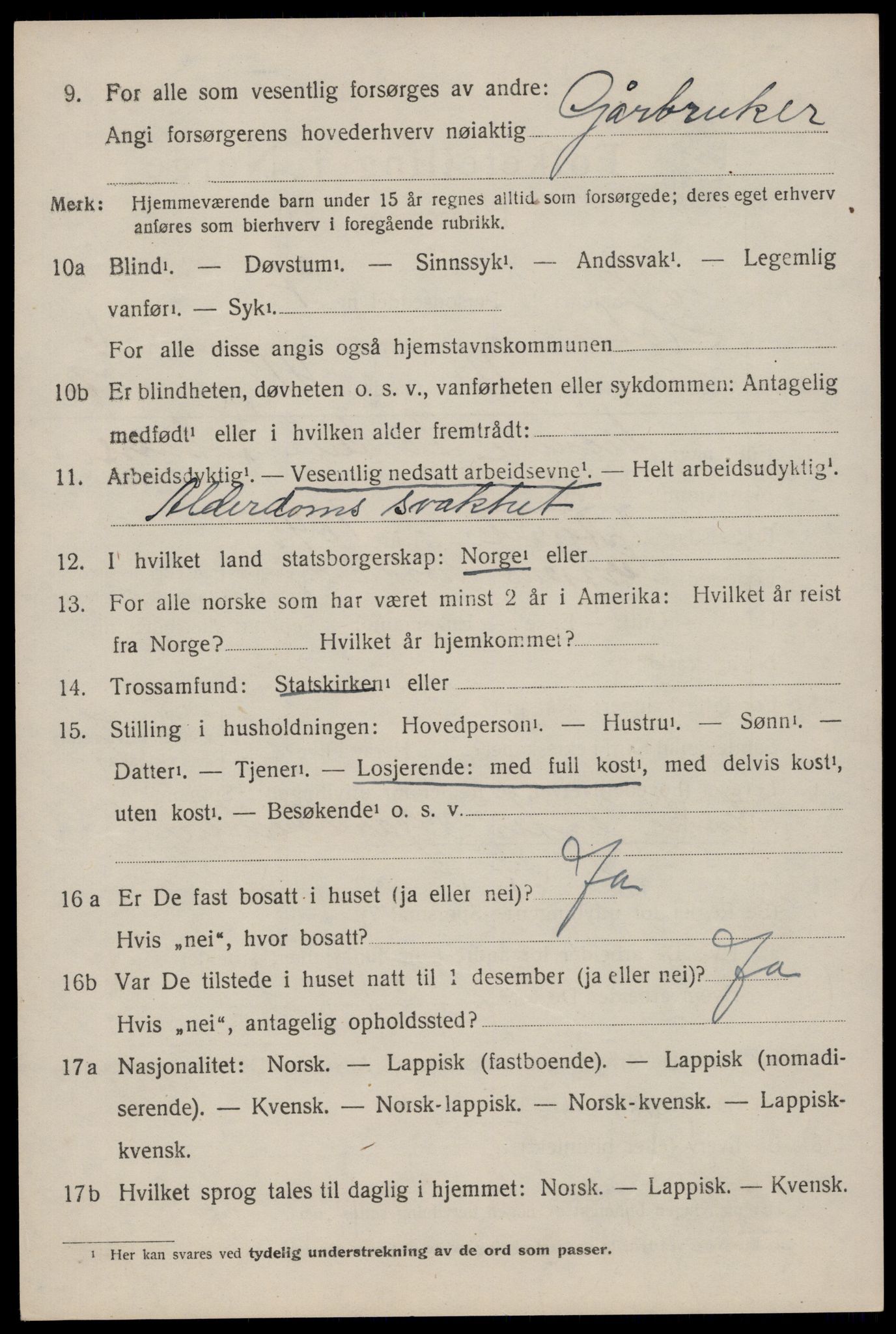 SAT, 1920 census for Hol, 1920, p. 4718