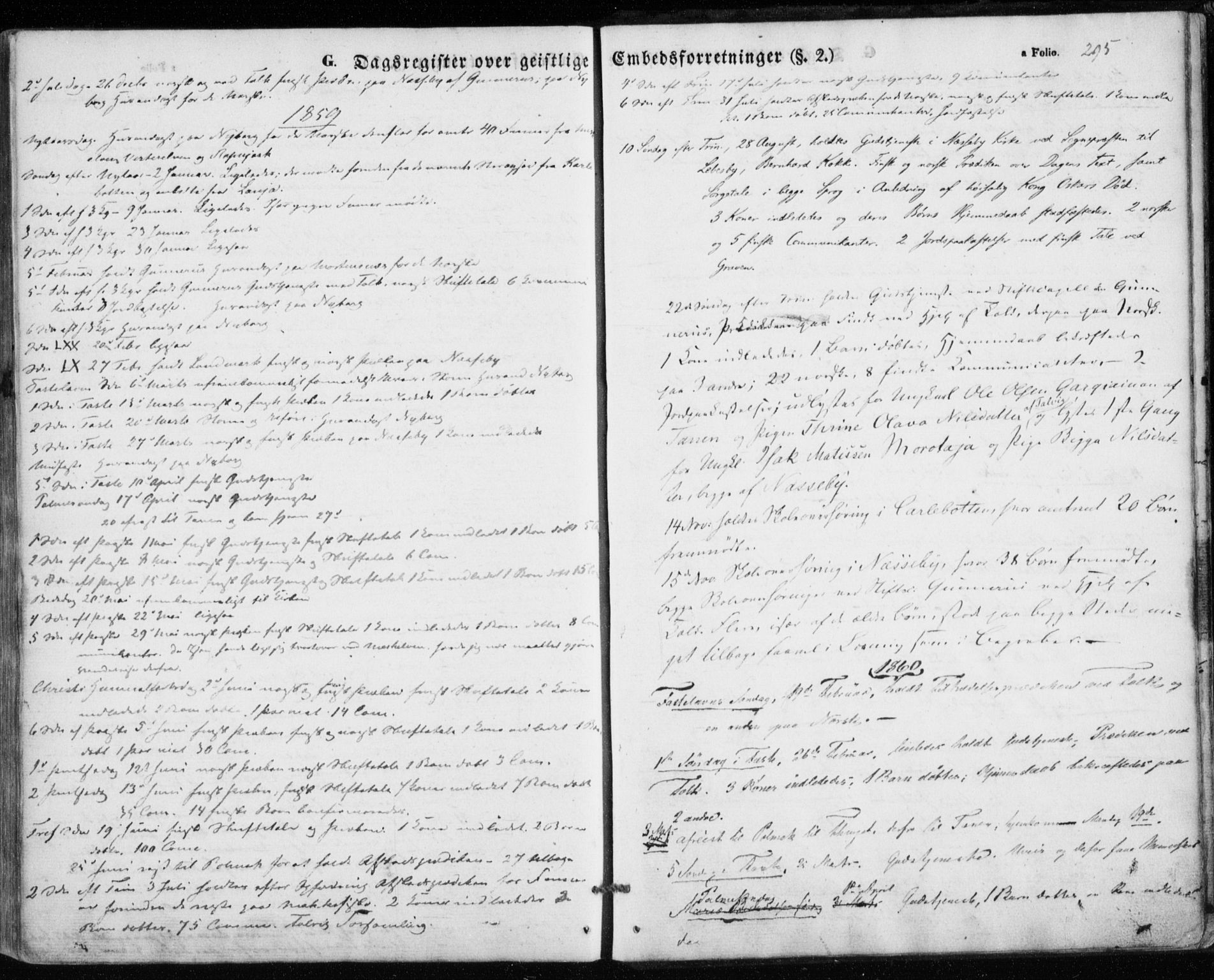 Nesseby sokneprestkontor, SATØ/S-1330/H/Ha/L0002kirke: Parish register (official) no. 2, 1856-1864, p. 295