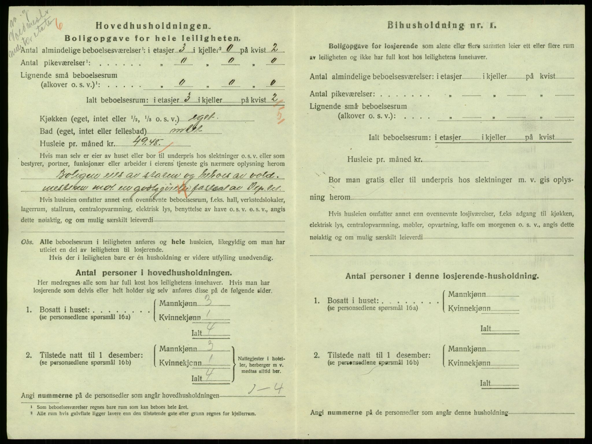 SAB, 1920 census for Bergen, 1920, p. 39832