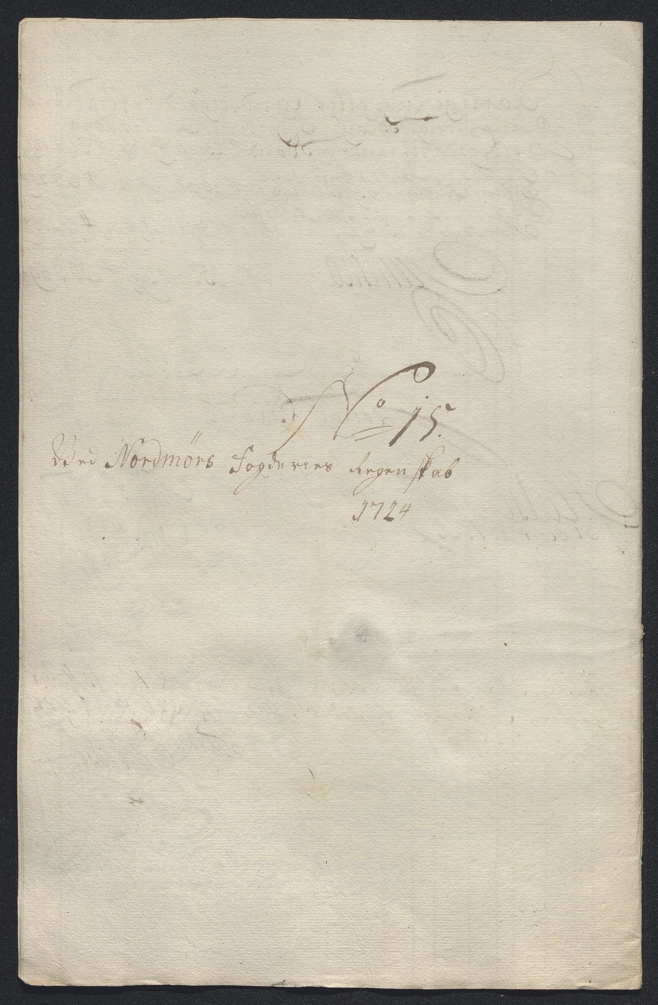 Rentekammeret inntil 1814, Reviderte regnskaper, Fogderegnskap, AV/RA-EA-4092/R56/L3757: Fogderegnskap Nordmøre, 1724, p. 155