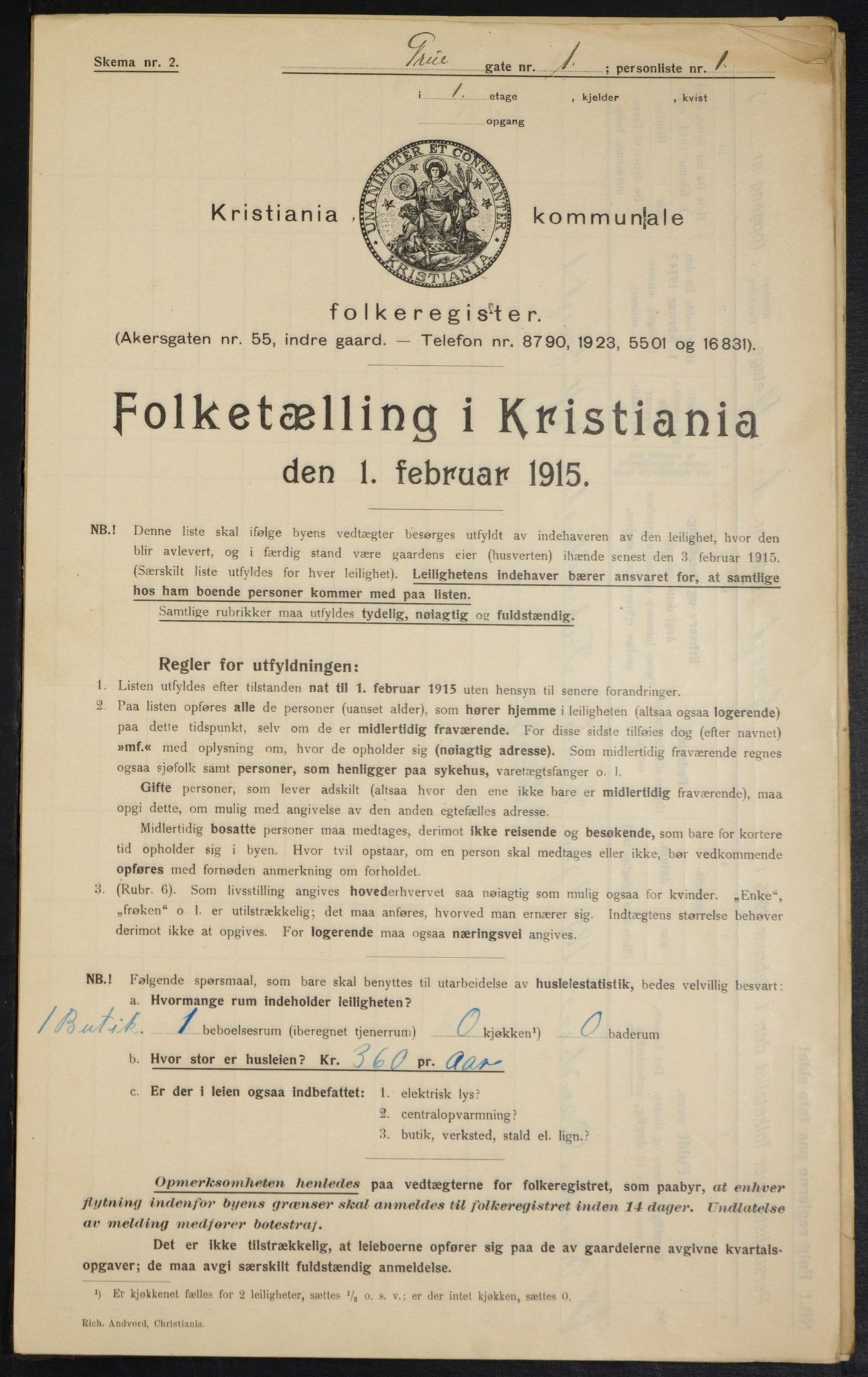 OBA, Municipal Census 1915 for Kristiania, 1915, p. 29827