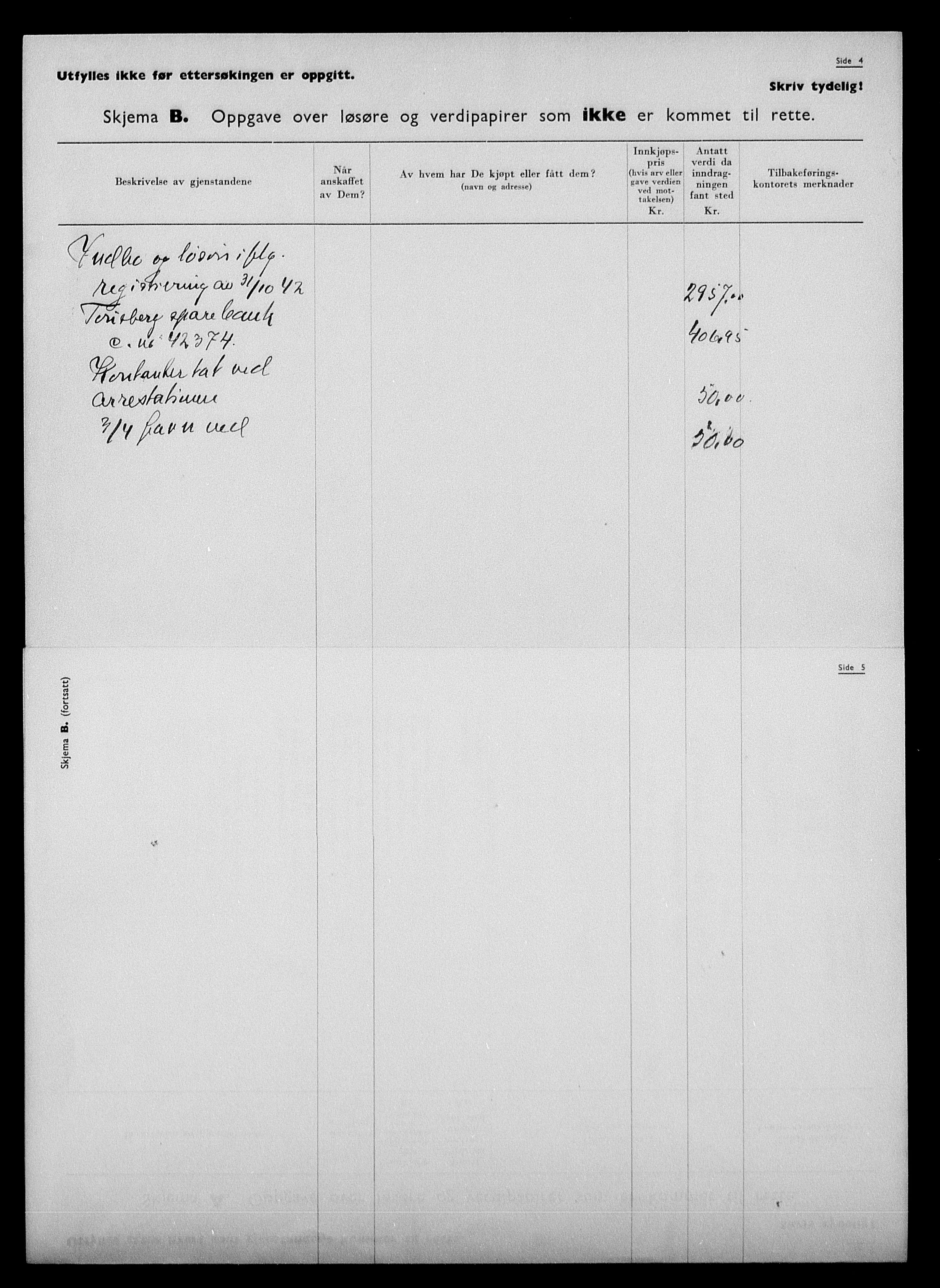 Justisdepartementet, Tilbakeføringskontoret for inndratte formuer, RA/S-1564/H/Hc/Hcd/L1000: --, 1945-1947, p. 156