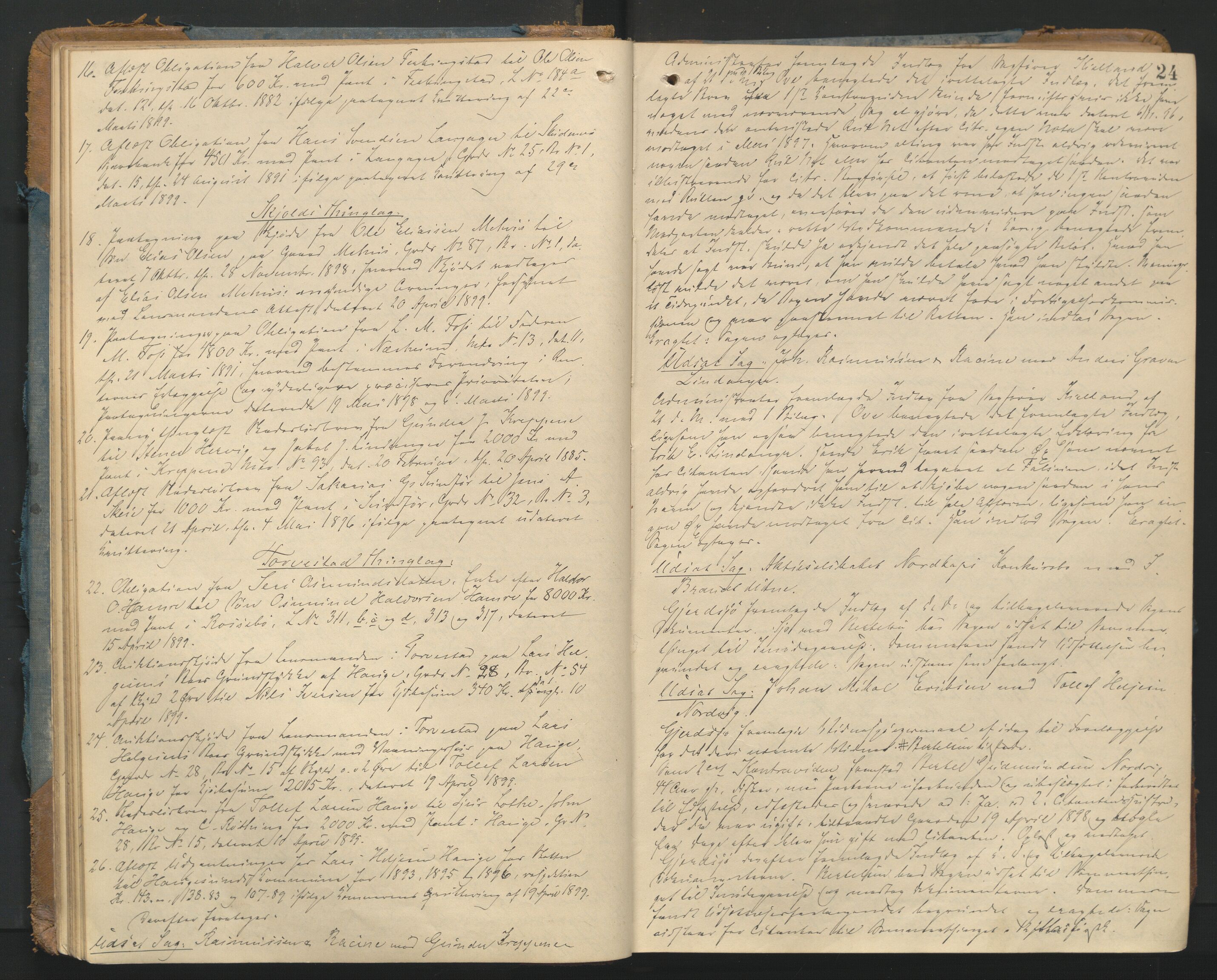 Karmsund sorenskriveri, AV/SAST-A-100311/01/I/IA/IAB/L0011: TINGBOK, 1898-1903, p. 23b-24a
