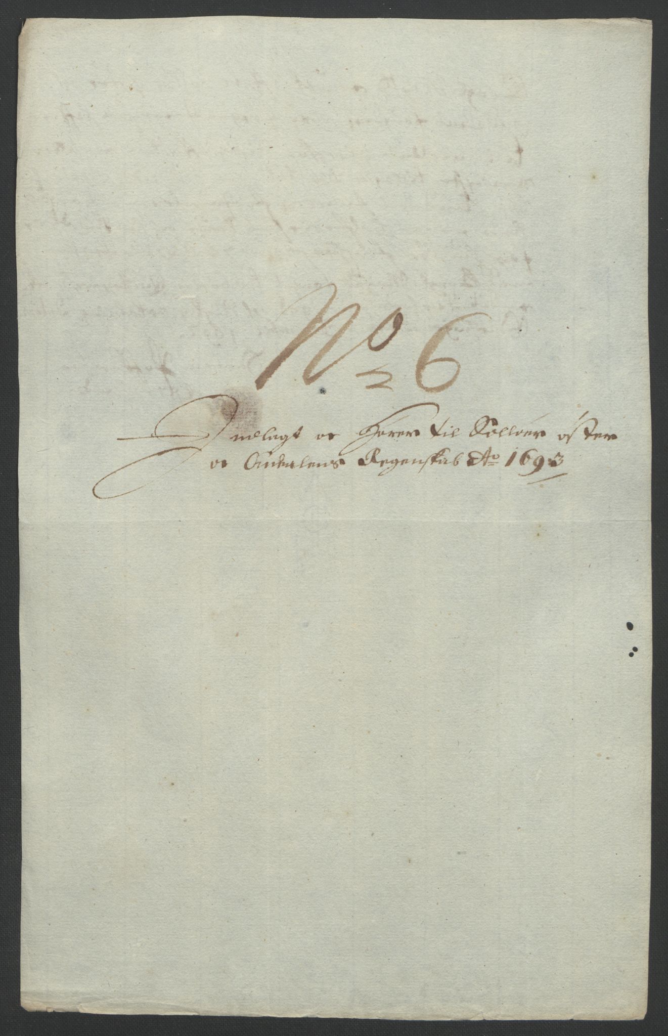 Rentekammeret inntil 1814, Reviderte regnskaper, Fogderegnskap, AV/RA-EA-4092/R13/L0831: Fogderegnskap Solør, Odal og Østerdal, 1693, p. 270