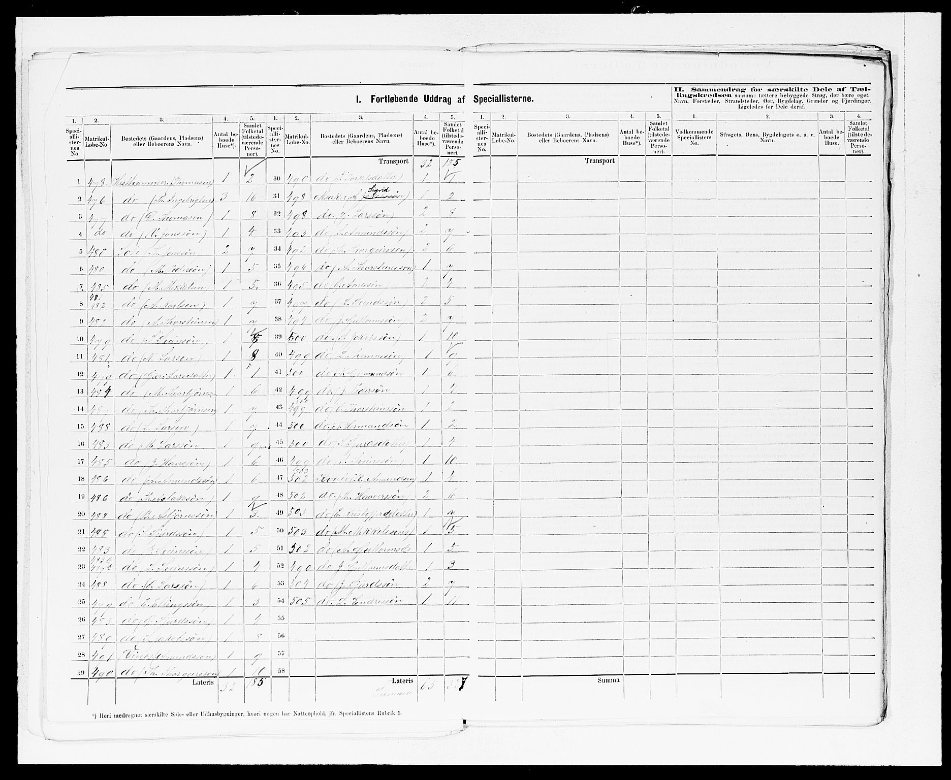 SAB, 1875 census for 1230P Ullensvang, 1875, p. 27