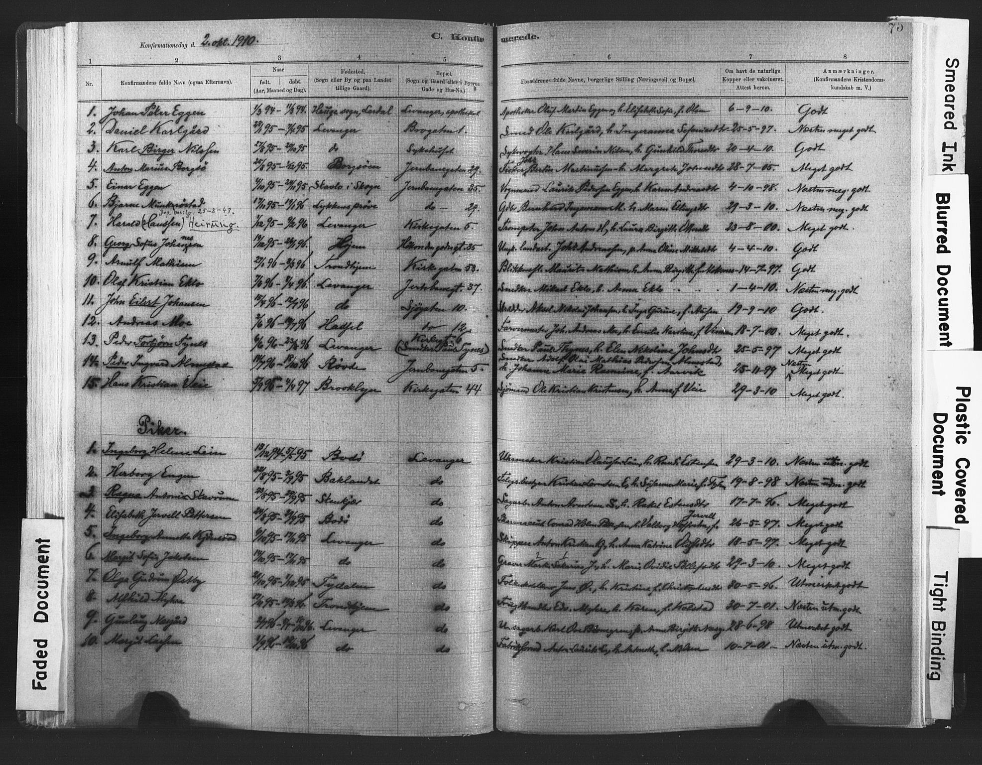 Ministerialprotokoller, klokkerbøker og fødselsregistre - Nord-Trøndelag, SAT/A-1458/720/L0189: Parish register (official) no. 720A05, 1880-1911, p. 75