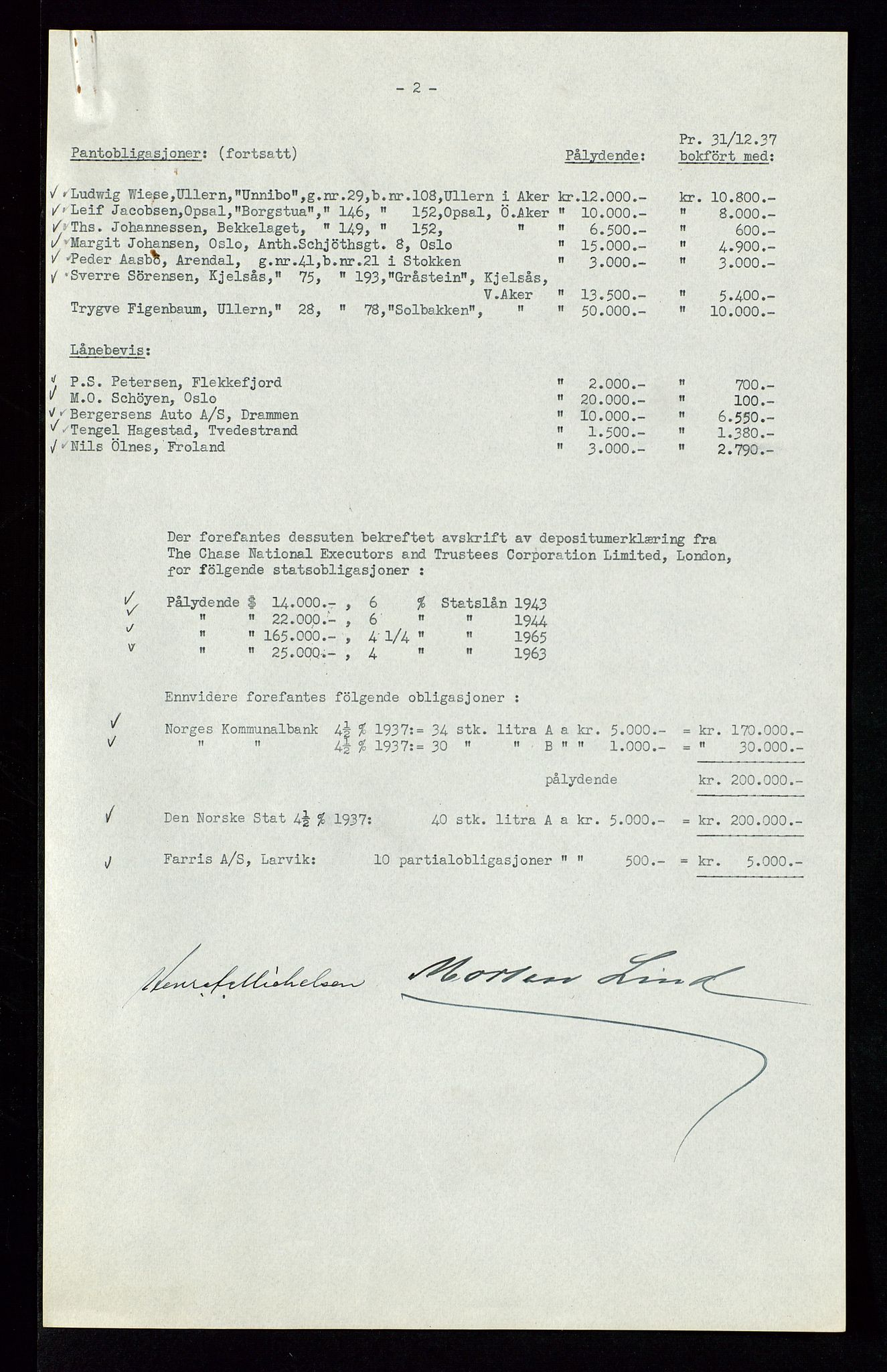 PA 1534 - Østlandske Petroleumscompagni A/S, AV/SAST-A-101954/A/Aa/L0002/0008: Generalforsamlinger. / Generalforsamling, 1938, p. 8