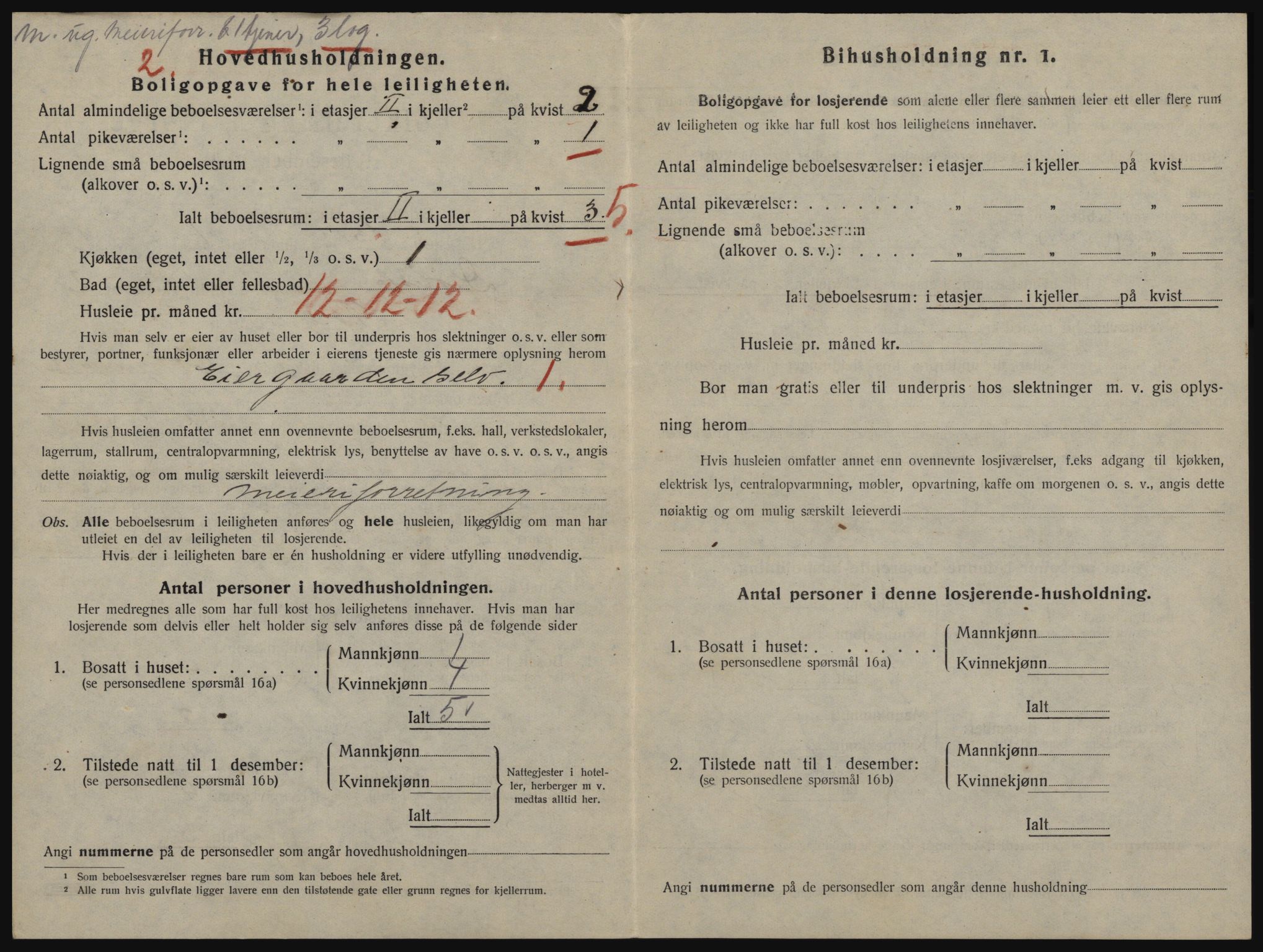 SAO, 1920 census for Drøbak, 1920, p. 964