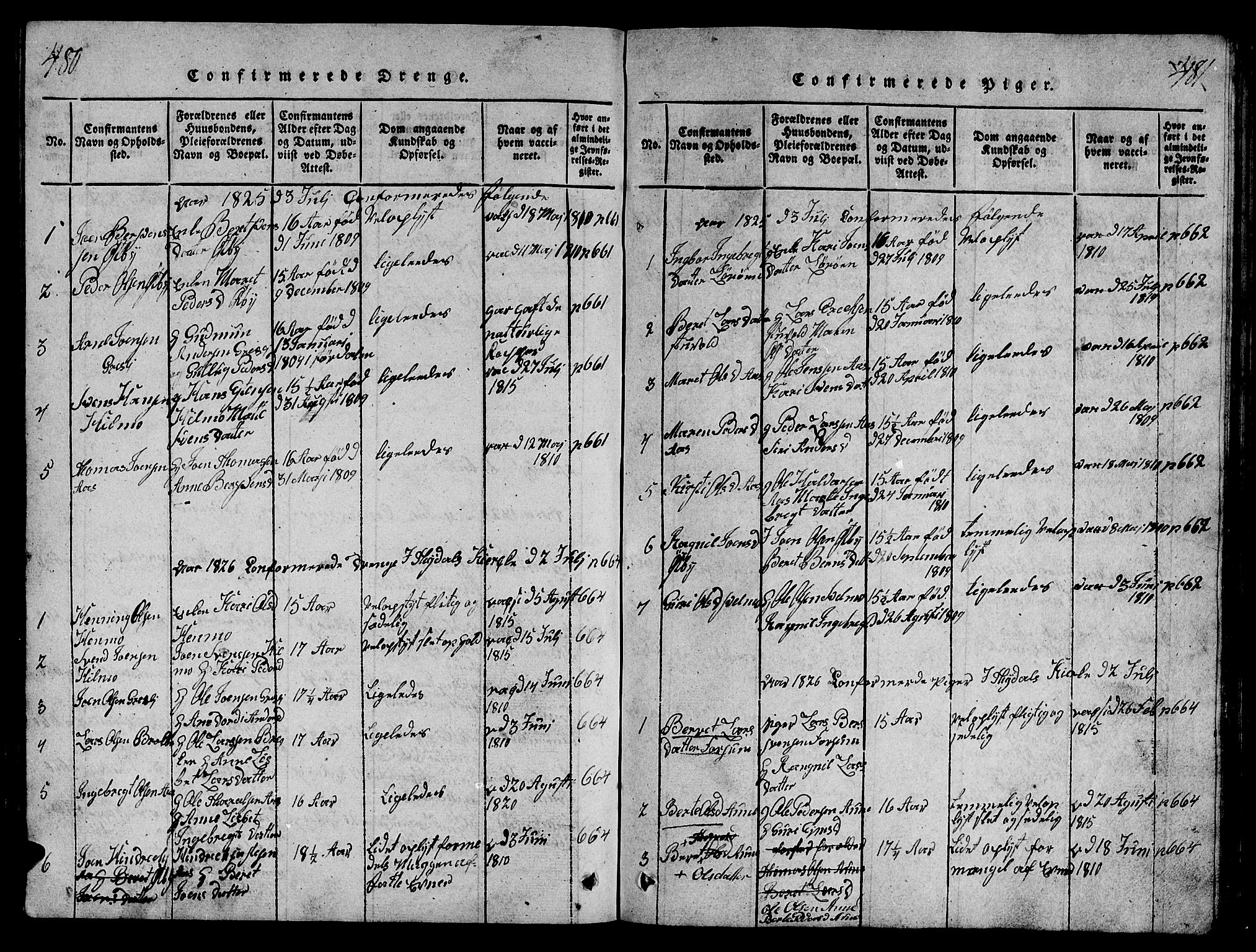 Ministerialprotokoller, klokkerbøker og fødselsregistre - Sør-Trøndelag, SAT/A-1456/698/L1164: Parish register (copy) no. 698C01, 1816-1861, p. 480-481