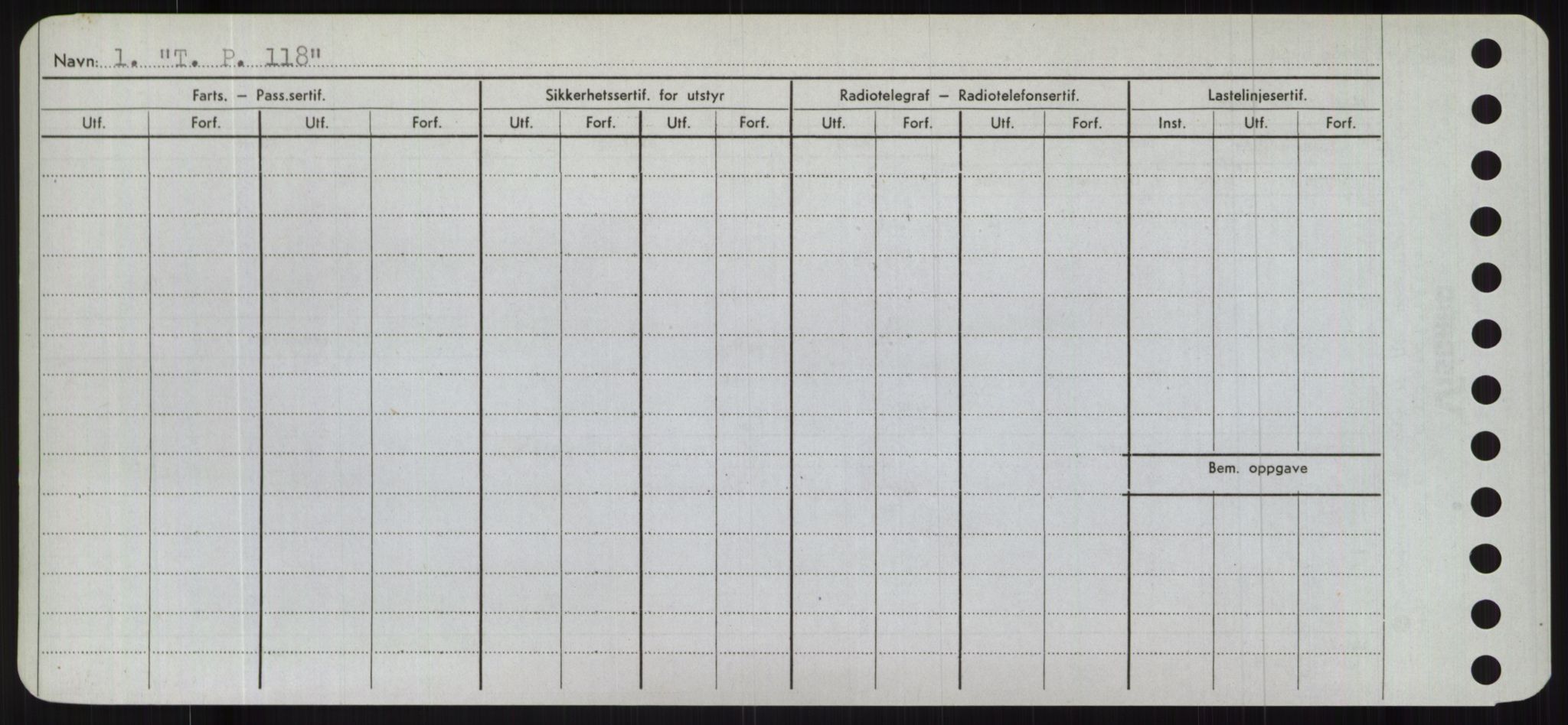 Sjøfartsdirektoratet med forløpere, Skipsmålingen, AV/RA-S-1627/H/Hc/L0001: Lektere, A-Y, p. 456