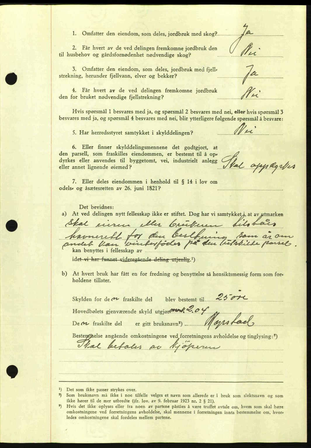 Romsdal sorenskriveri, AV/SAT-A-4149/1/2/2C: Mortgage book no. A15, 1943-1944, Diary no: : 1807/1943