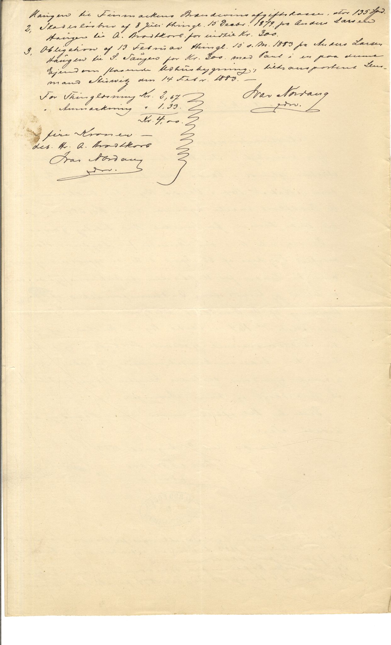 Brodtkorb handel A/S, VAMU/A-0001/Q/Qb/L0001: Skjøter og grunnbrev i Vardø by, 1822-1943, p. 67
