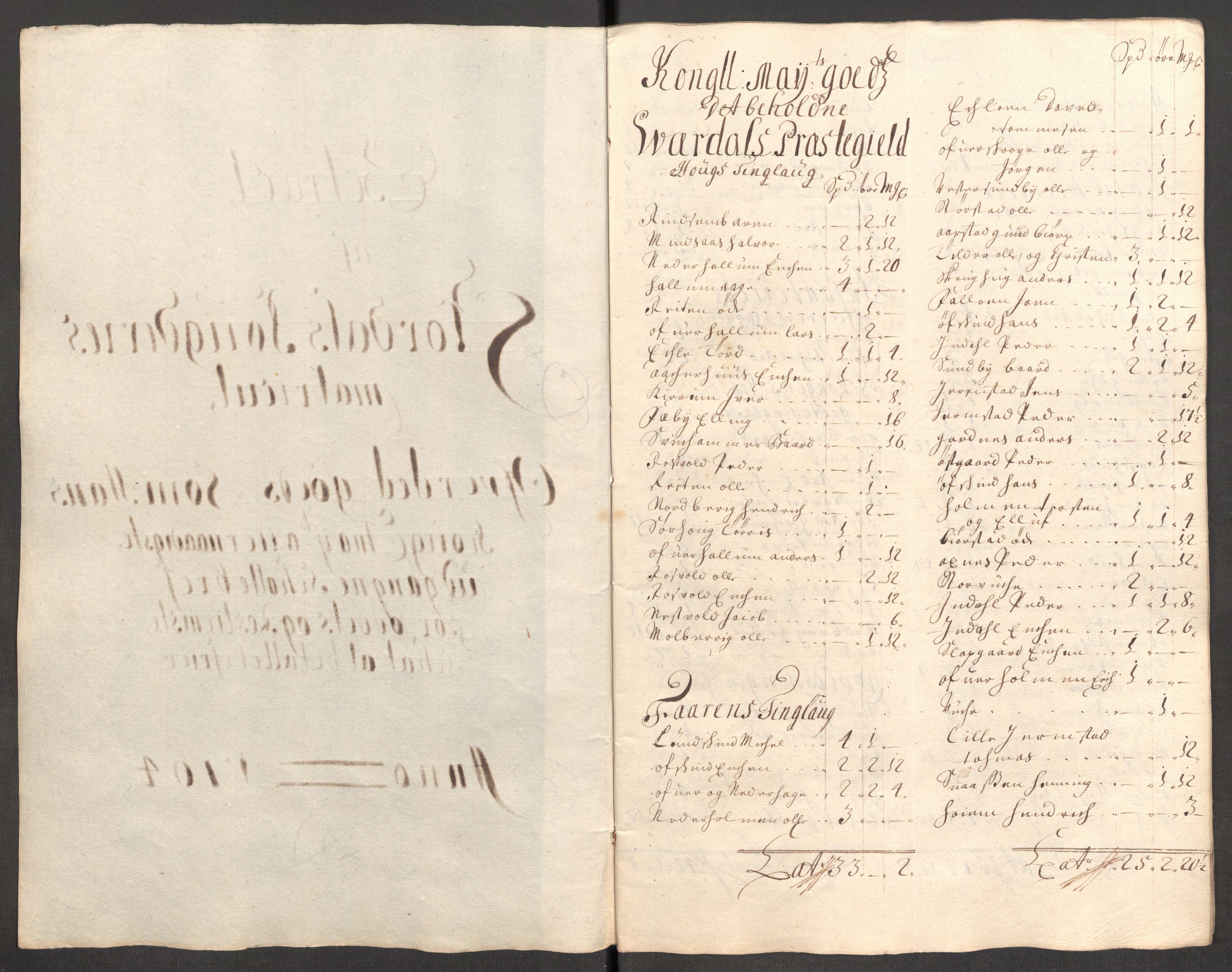 Rentekammeret inntil 1814, Reviderte regnskaper, Fogderegnskap, RA/EA-4092/R62/L4195: Fogderegnskap Stjørdal og Verdal, 1704, p. 236