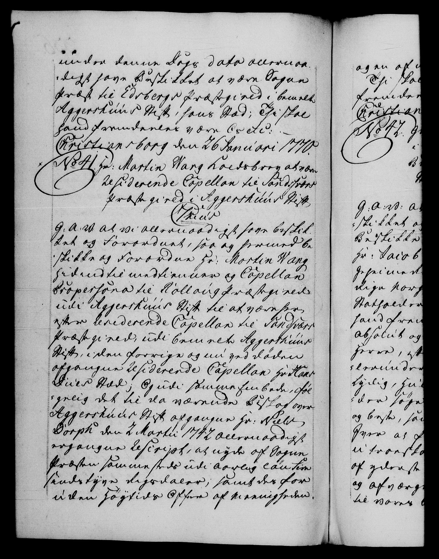 Danske Kanselli 1572-1799, AV/RA-EA-3023/F/Fc/Fca/Fcaa/L0044: Norske registre, 1769-1771, p. 336b